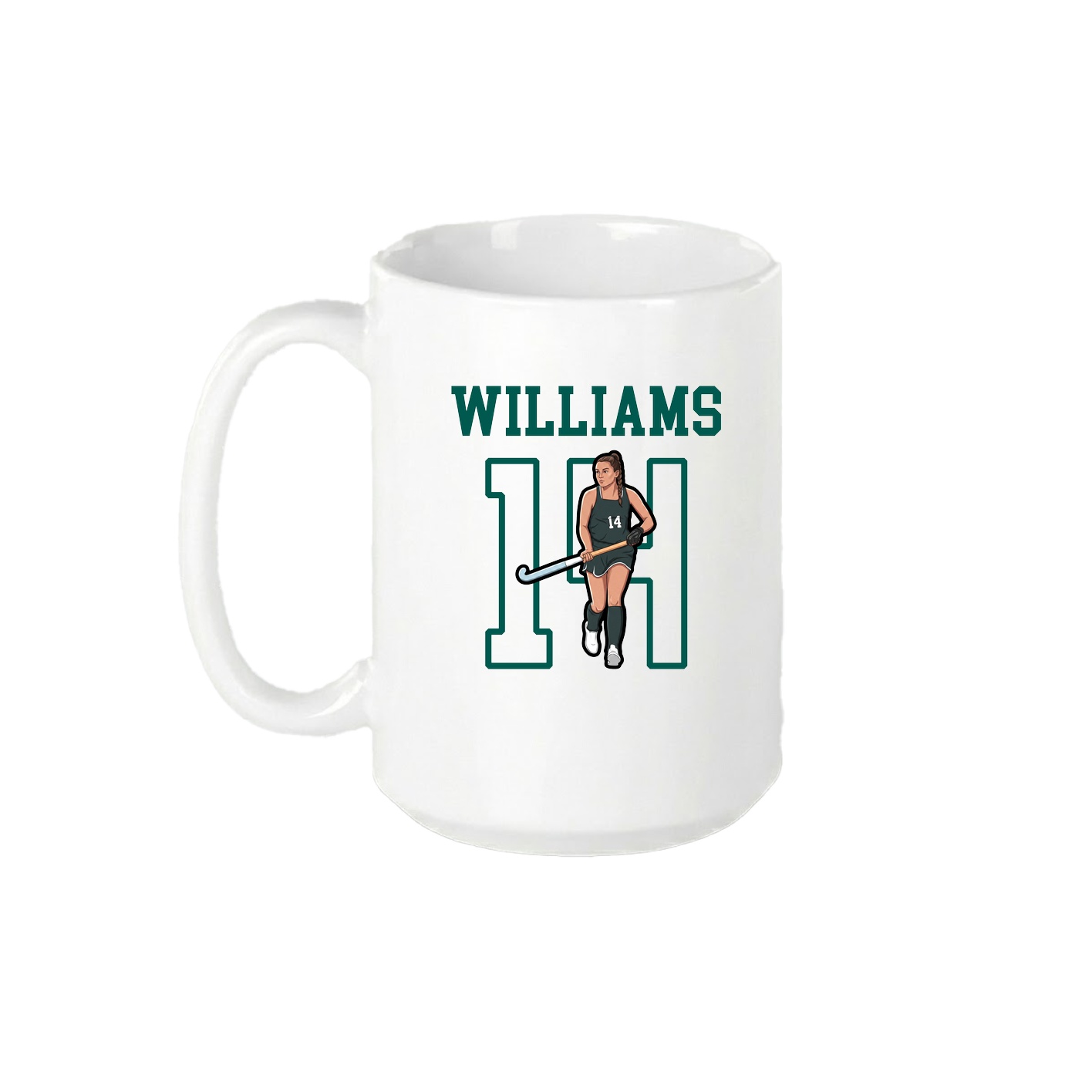 15oz Coffee Mug — Shirsey in White