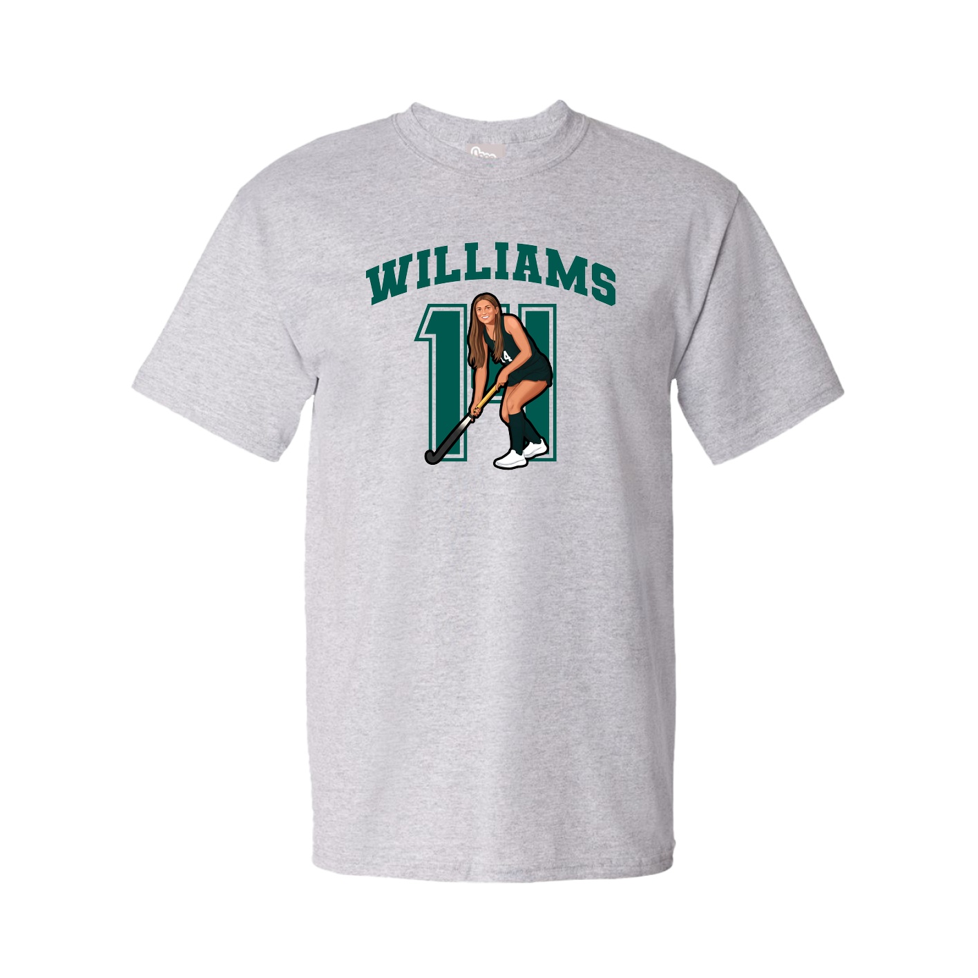 Tee — Number in Grey