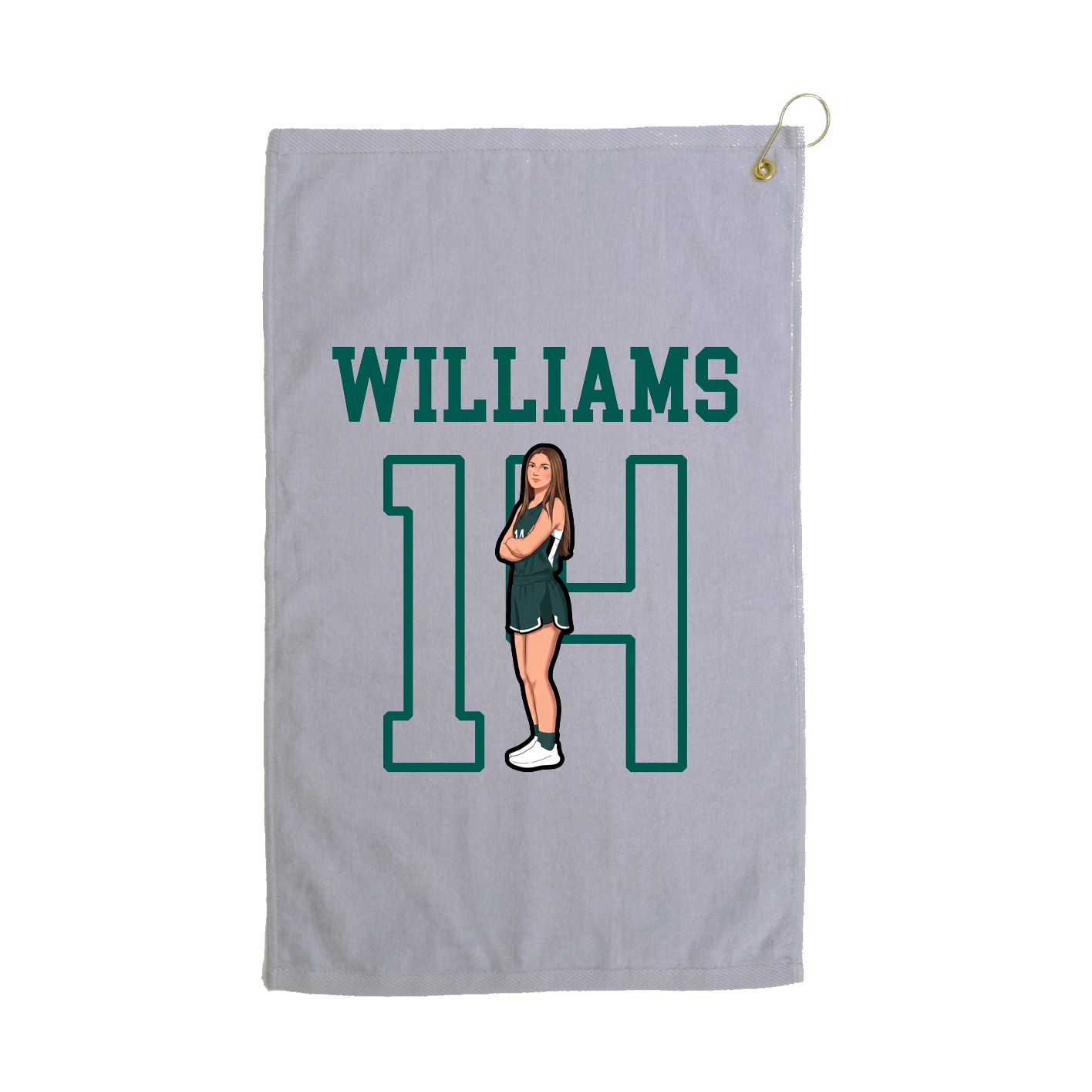 Golf Towel — Shirsey in Grey