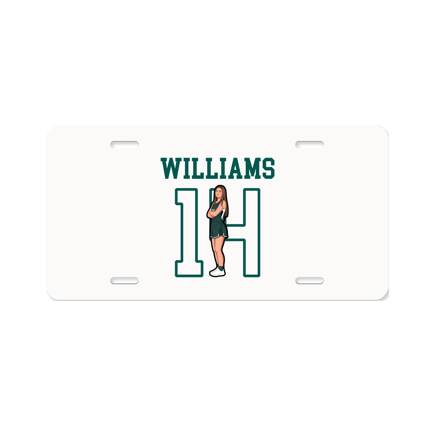 License Plate — Shirsey in Classic