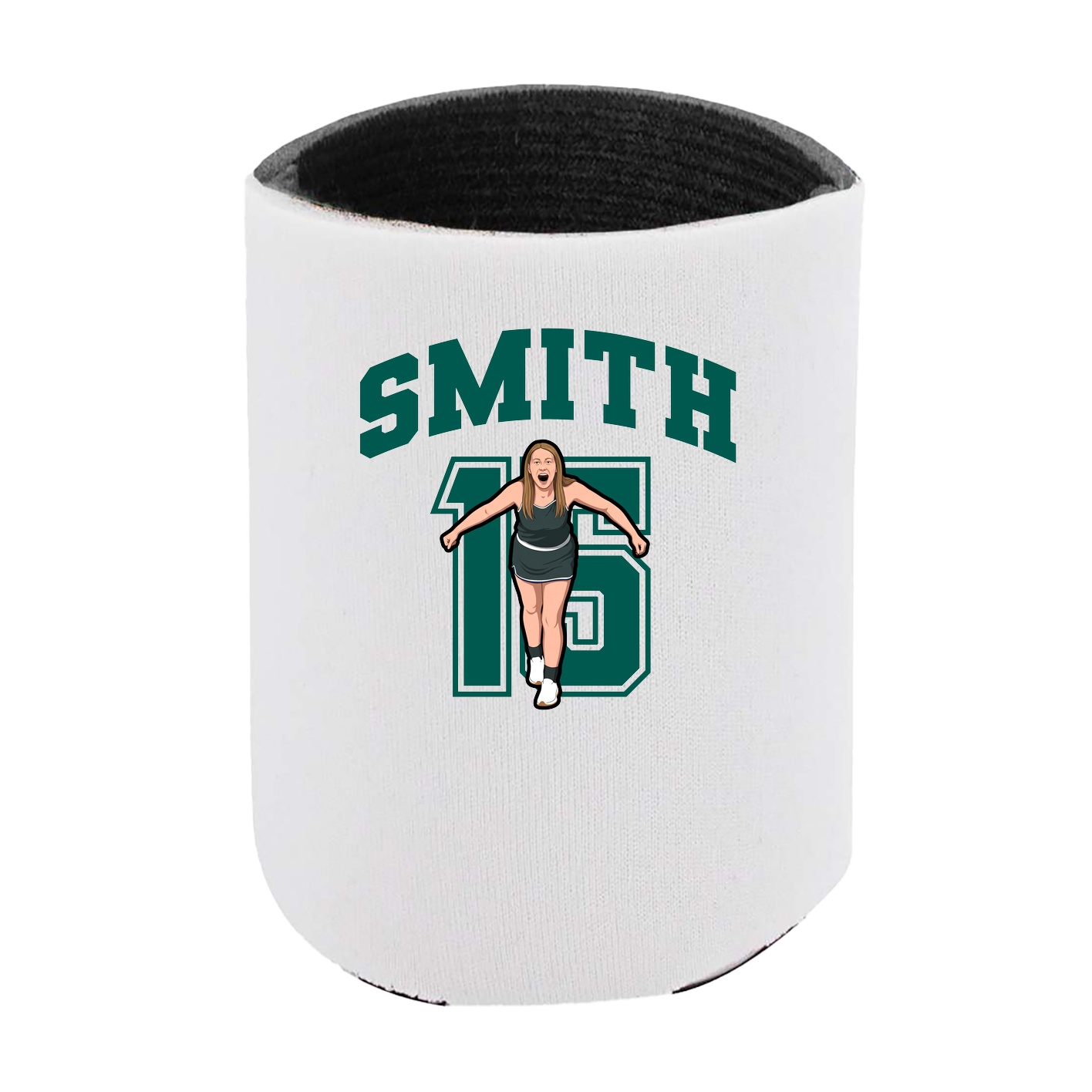 Can Holder — Number in White