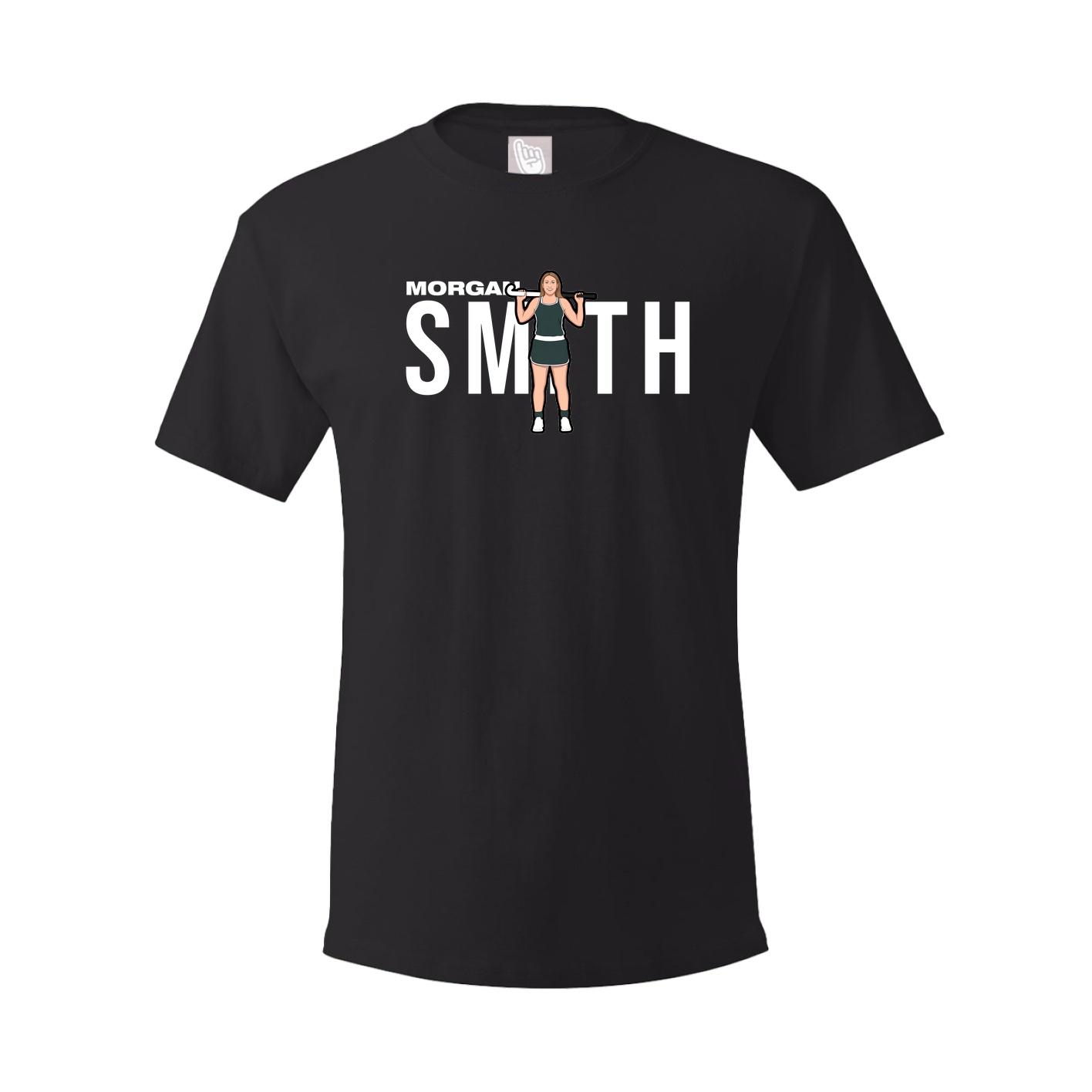Youth Tee — Player Name in Black
