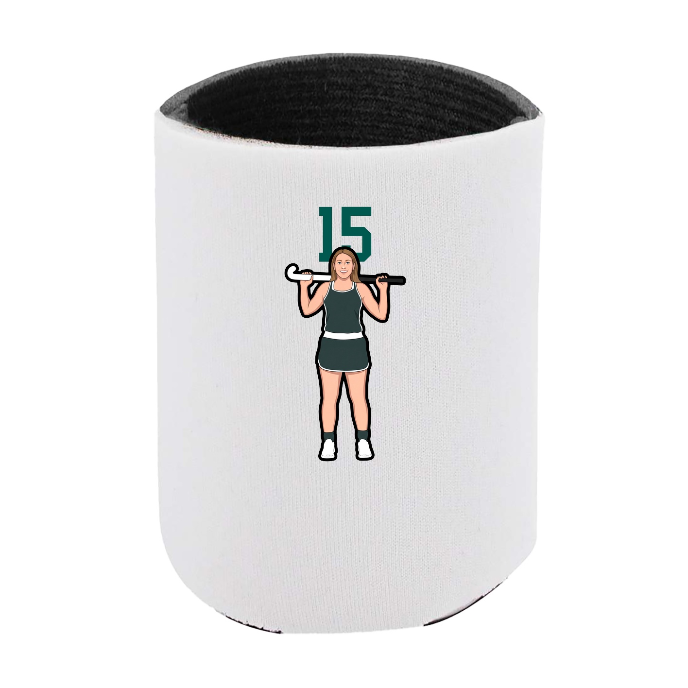 Can Holder — Number Top in White