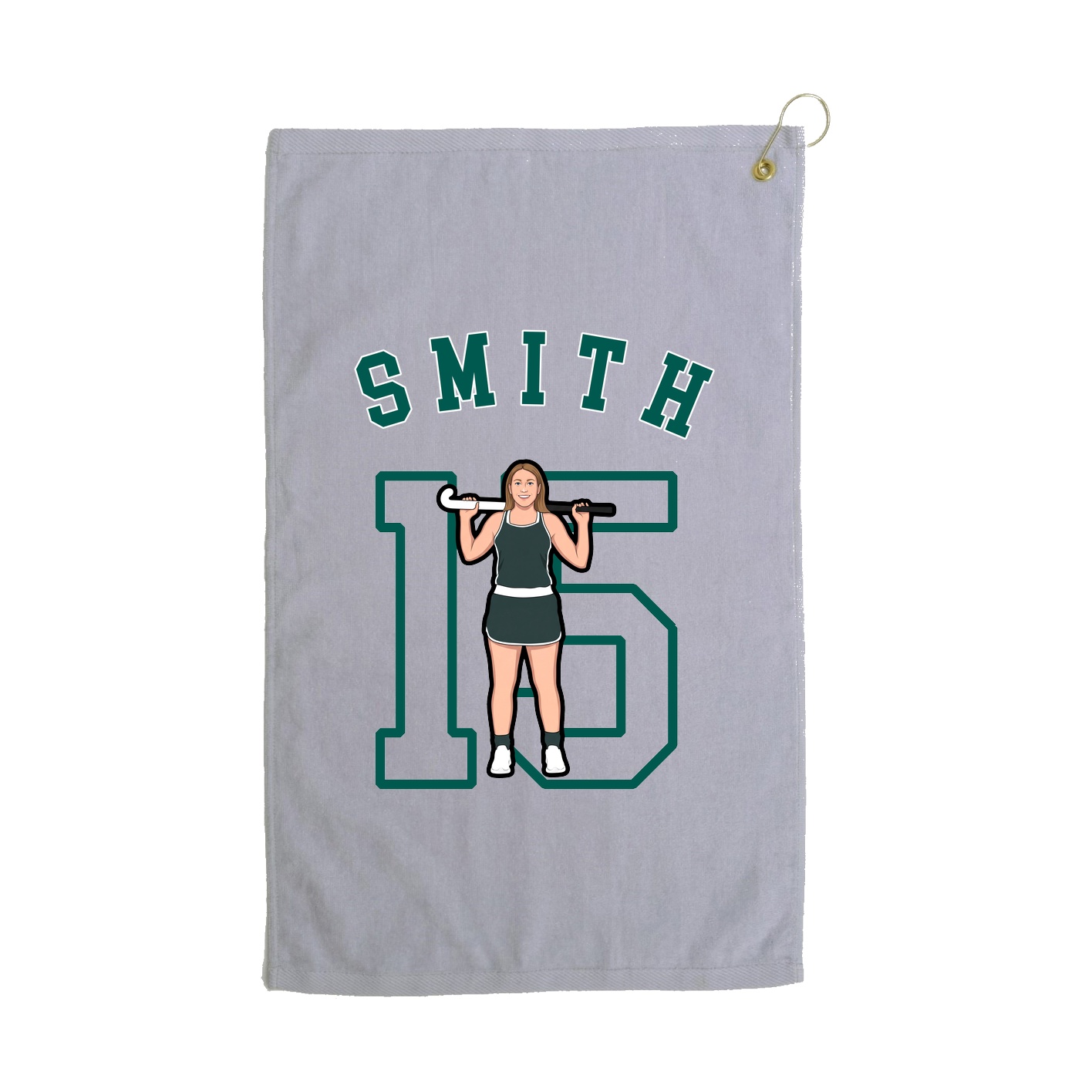 Golf Towel — Shirsey Arch in Grey