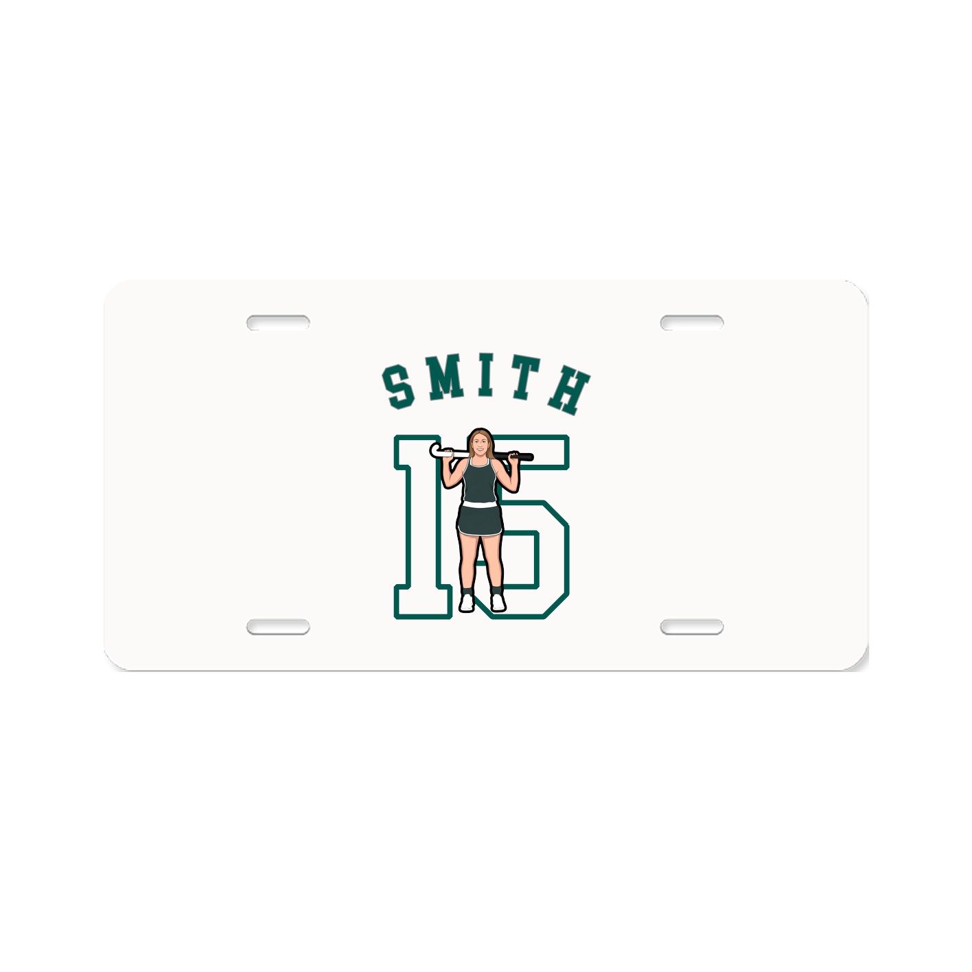 License Plate — Shirsey Arch in Classic