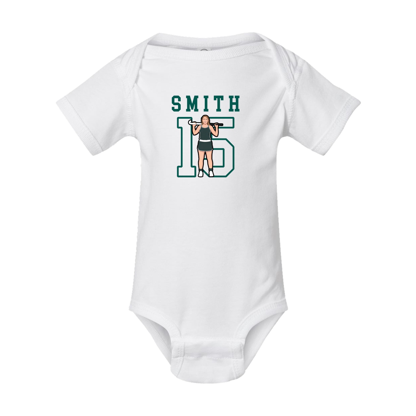 Baby Onesie — Shirsey in White