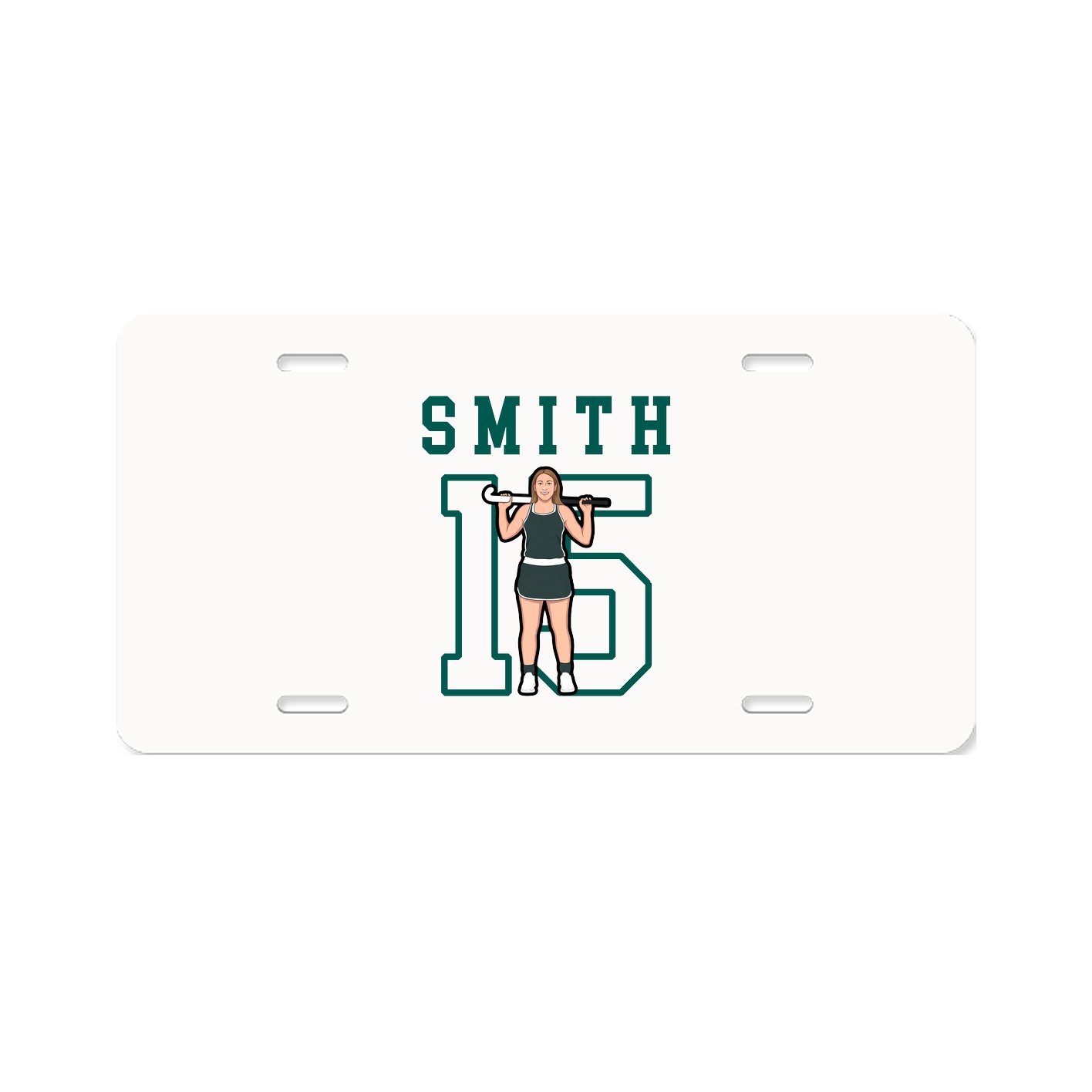 License Plate — Shirsey in Classic