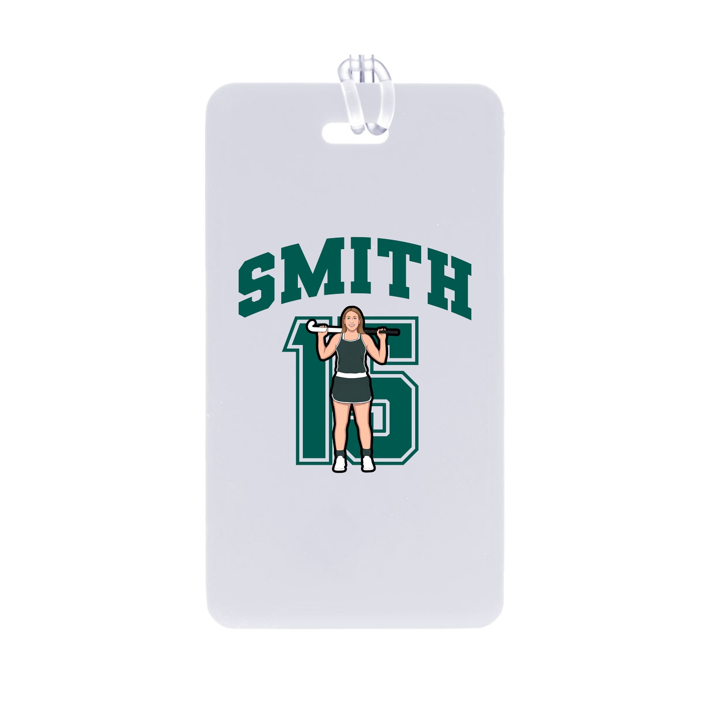 Bag Tag — Number in Classic
