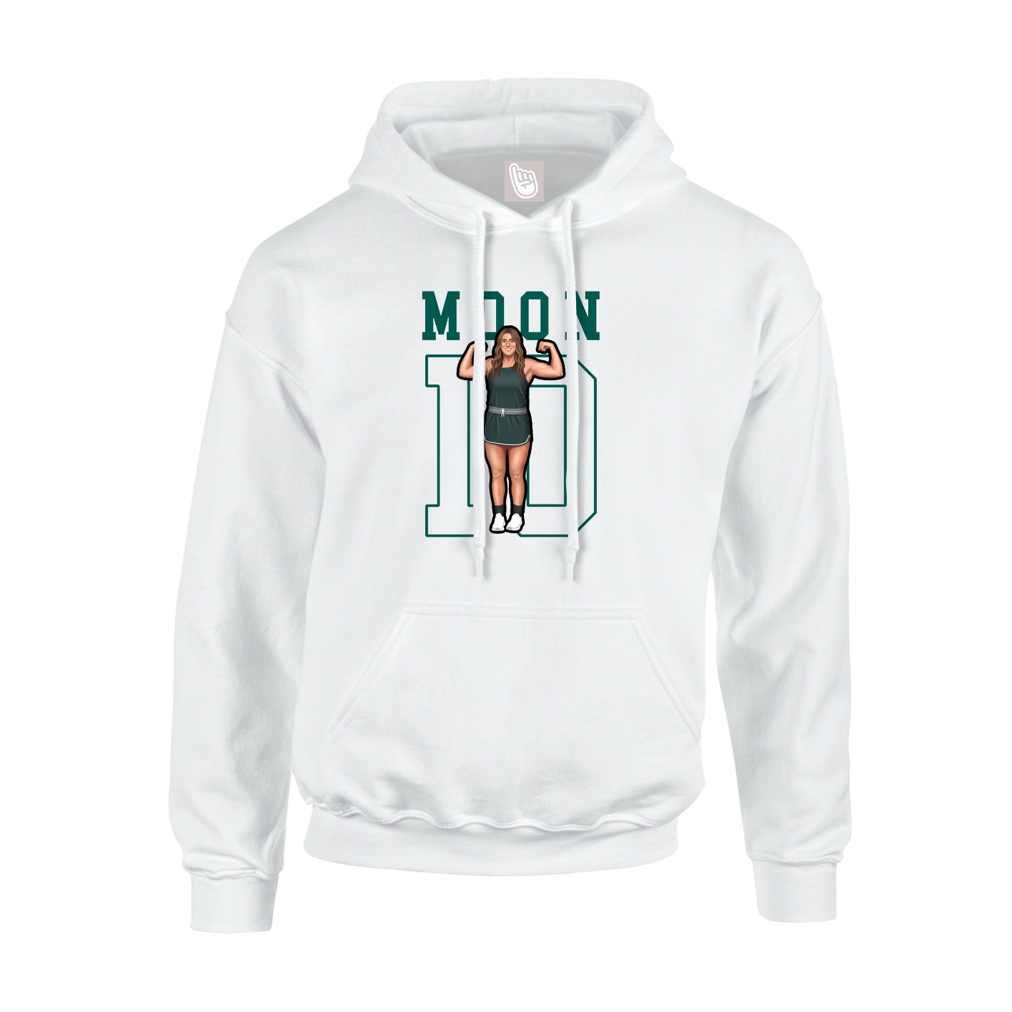 Youth Hoodie — Shirsey in White