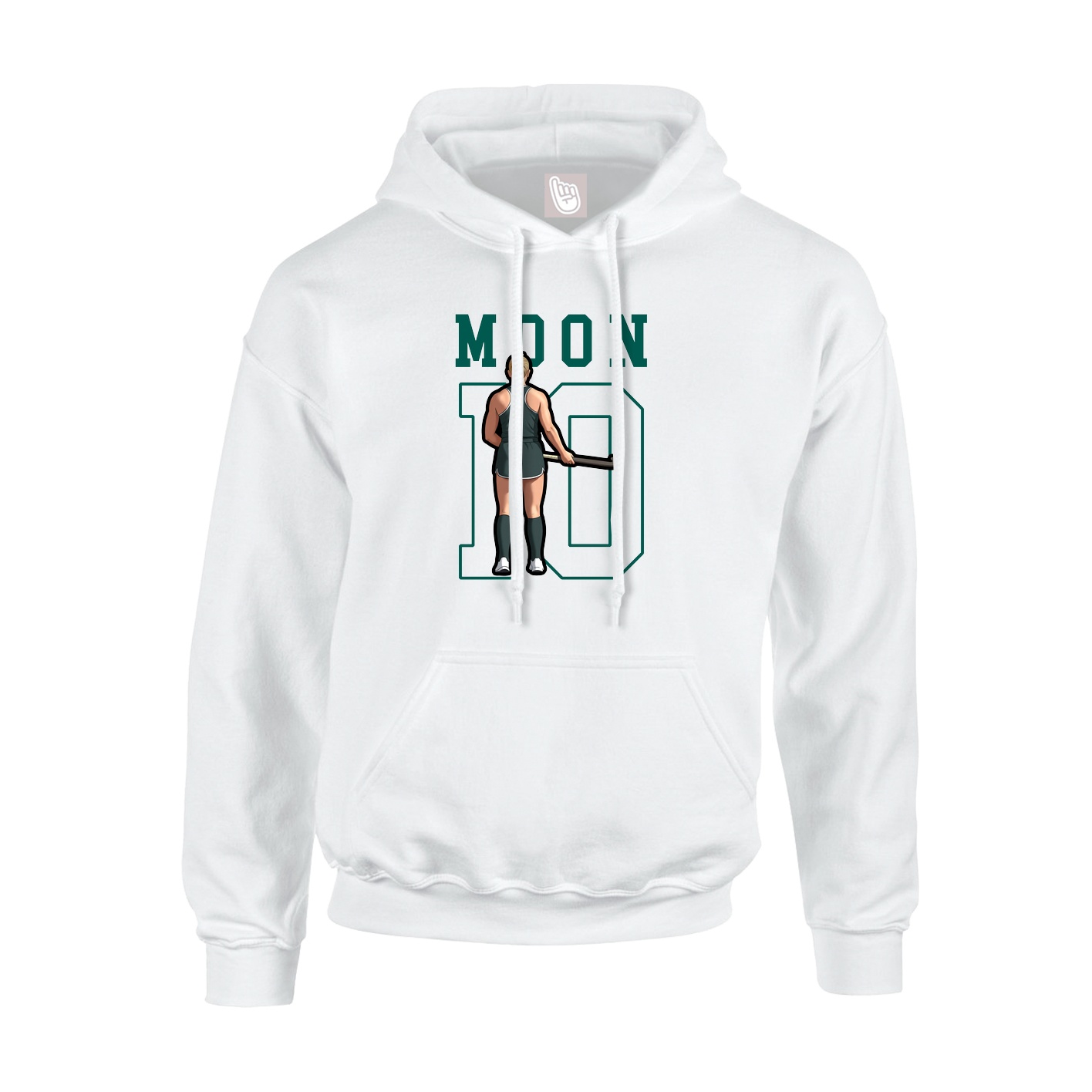 Hoodie — Shirsey in White