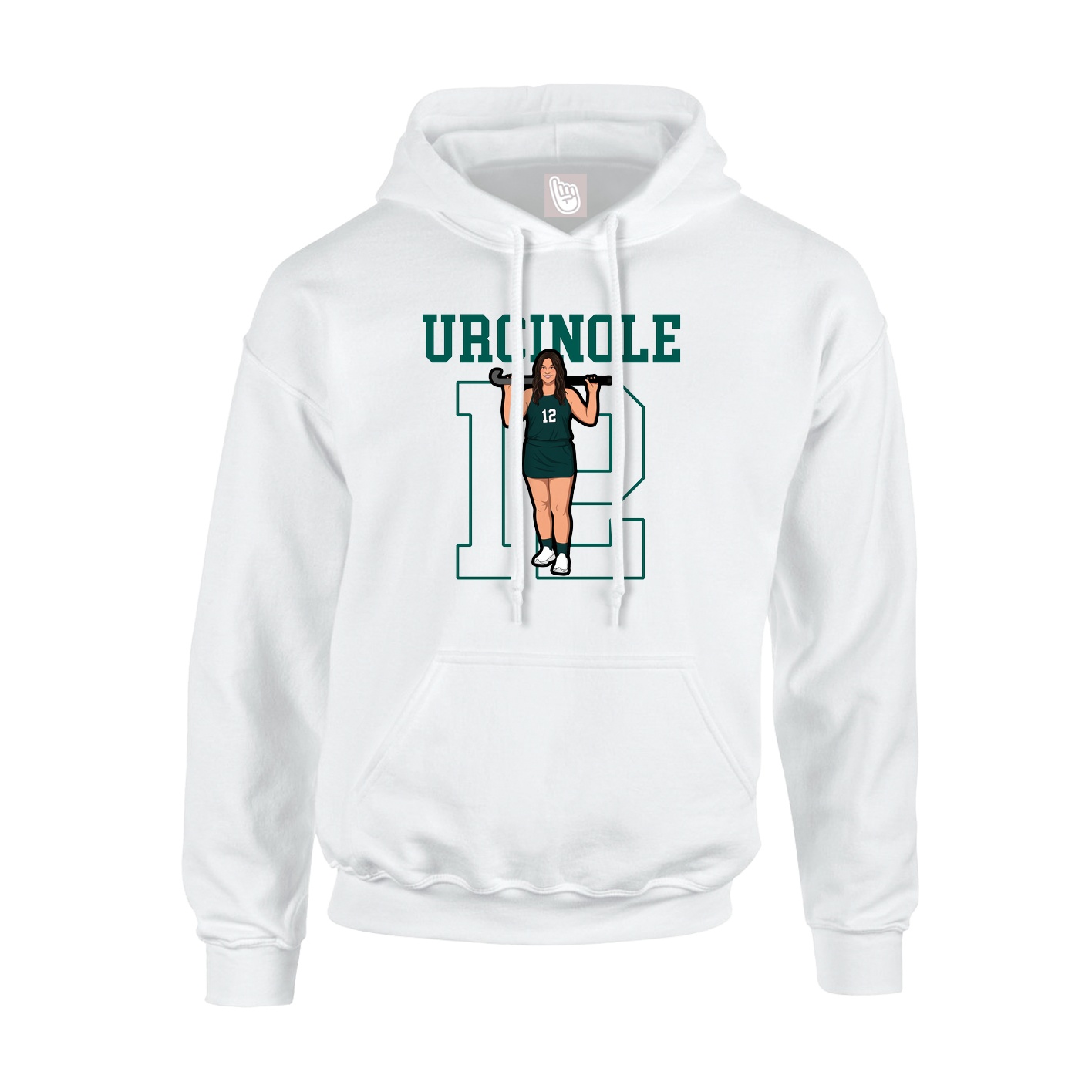 Youth Hoodie — Shirsey in White