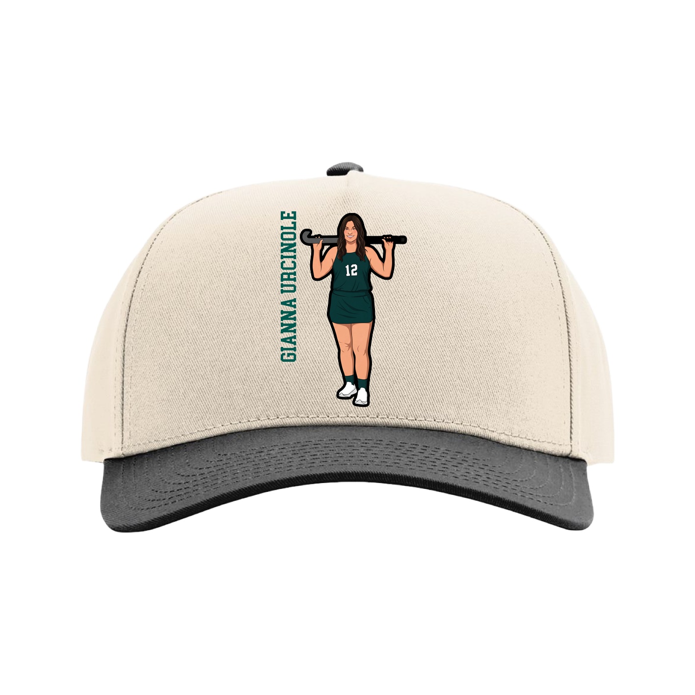 Full Fabric Five-Panel Champ Cap