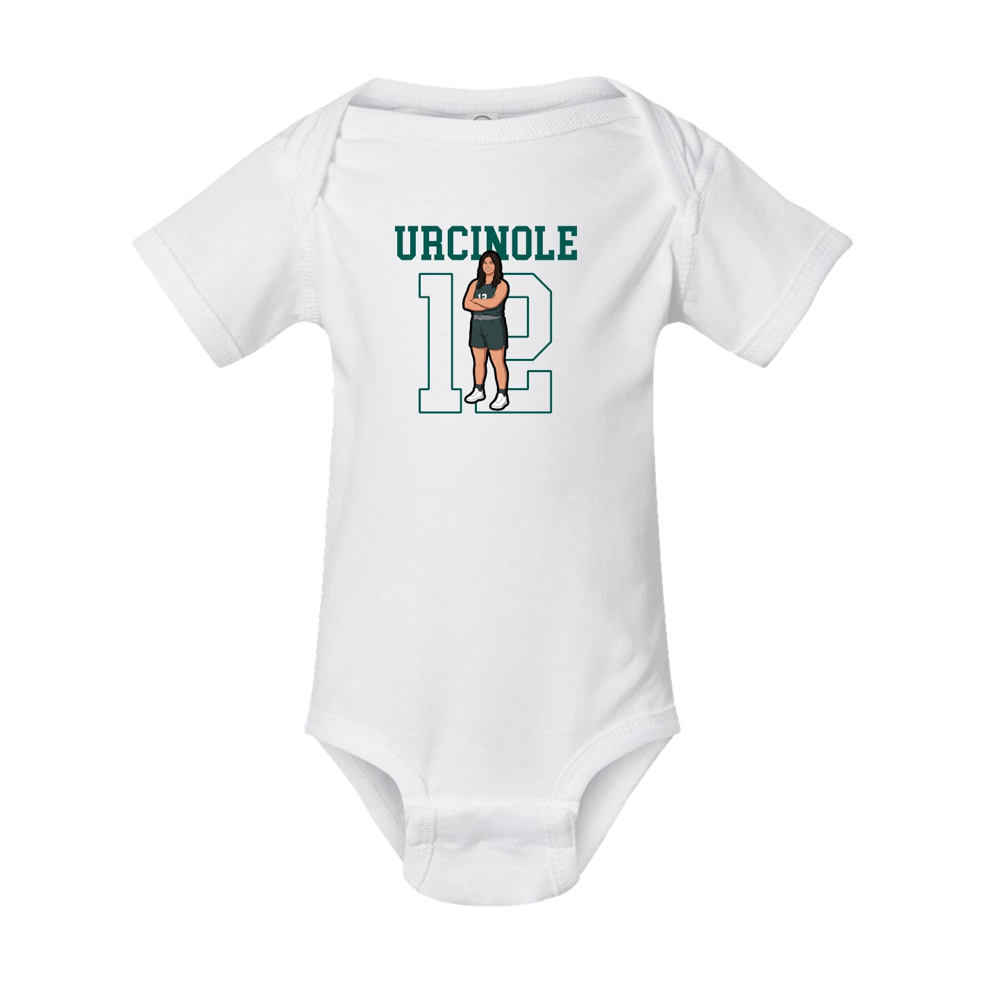 Baby Onesie — Shirsey in White