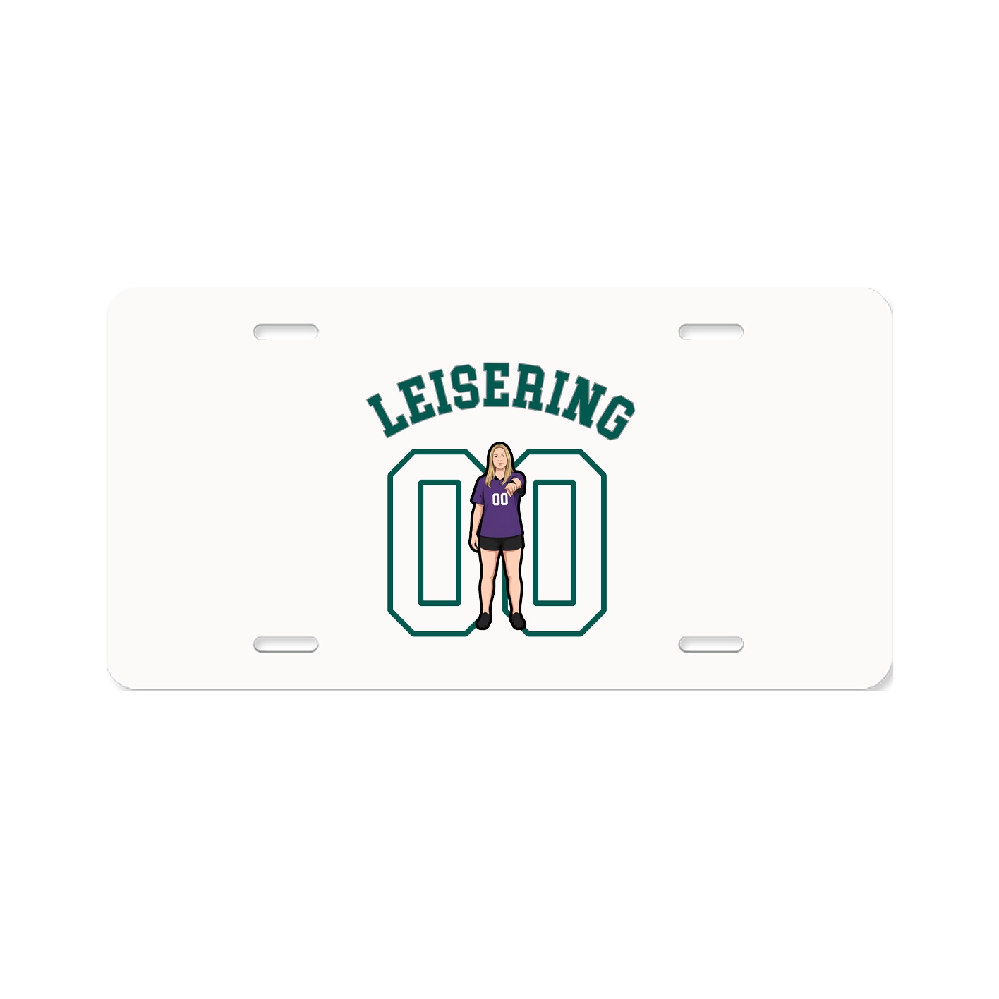 License Plate — Shirsey Arch in Classic