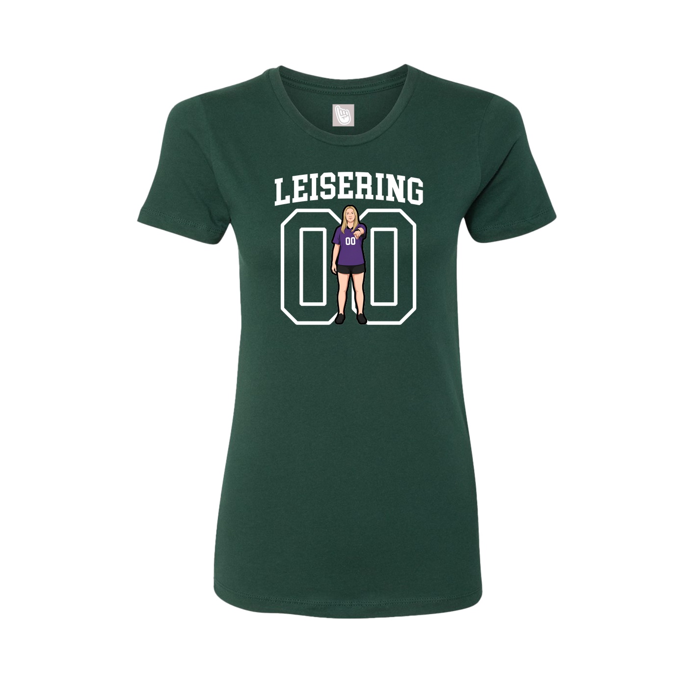 Fitted Women's Tee — Shirsey in Green