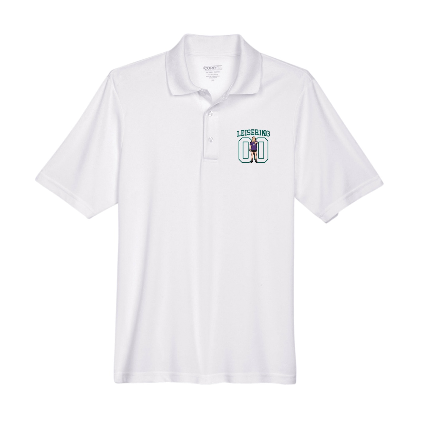 Performance Polo — Shirsey in White
