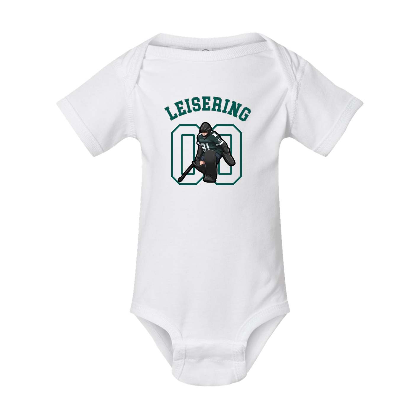 Baby Onesie — Shirsey Arch in White