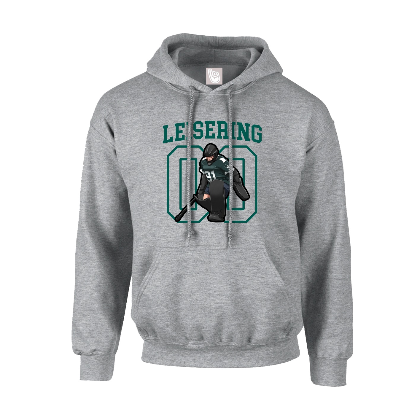 Hoodie — Shirsey in Grey