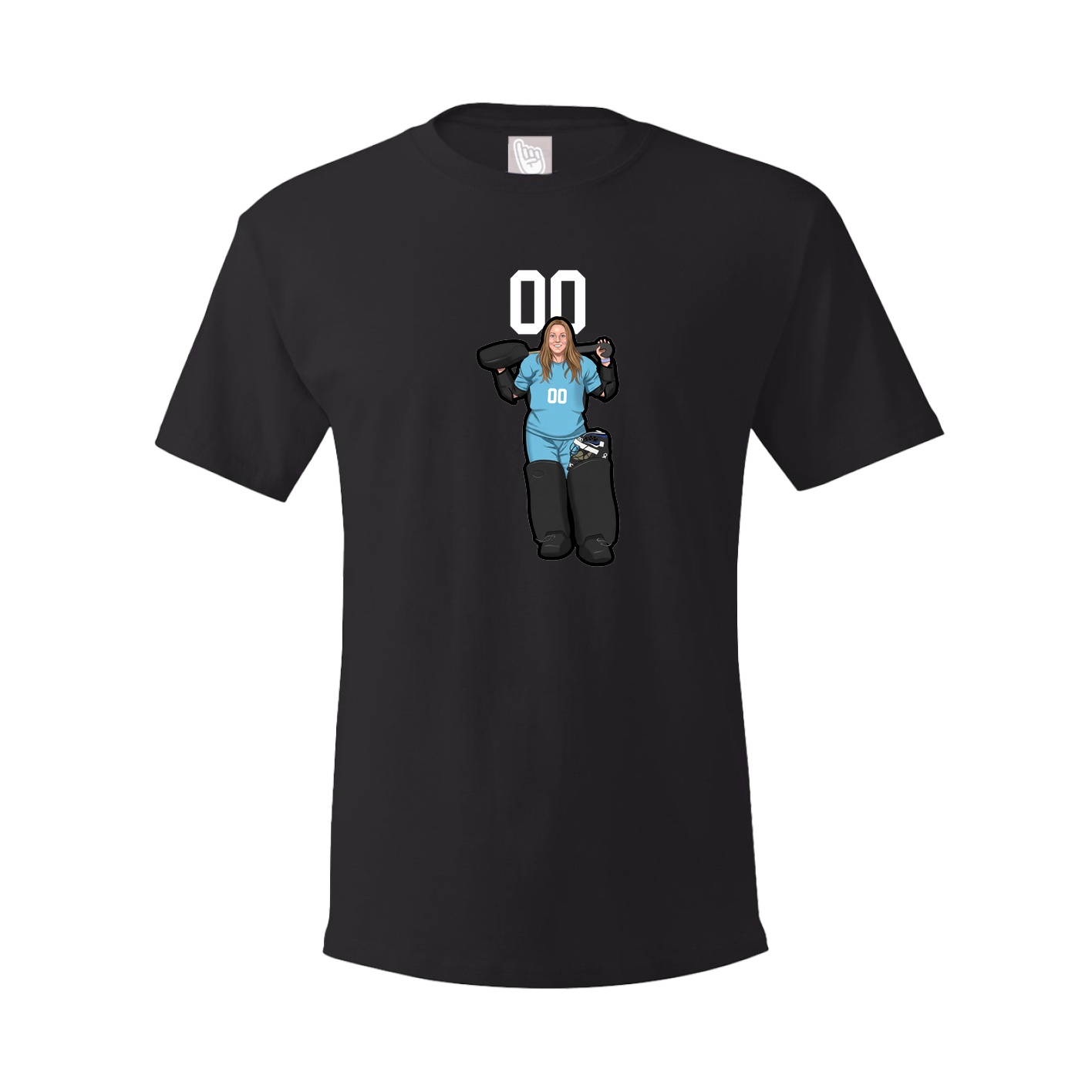Tee — Number Top in Black
