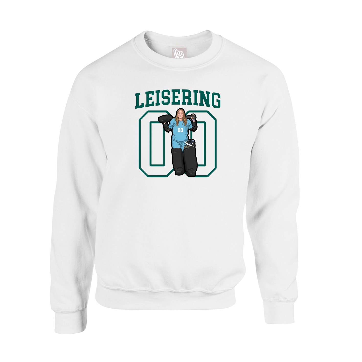 Fleece Crew — Shirsey in White