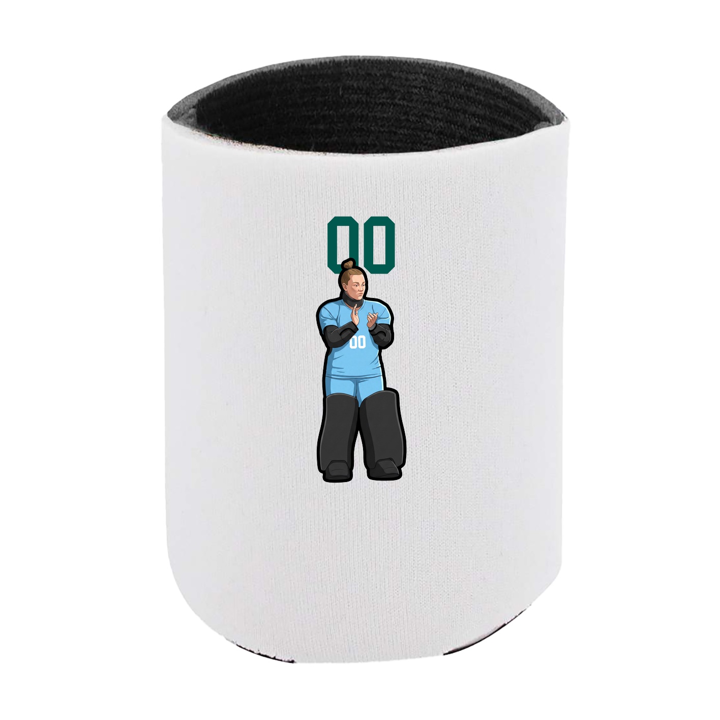Can Holder — Number Top in White