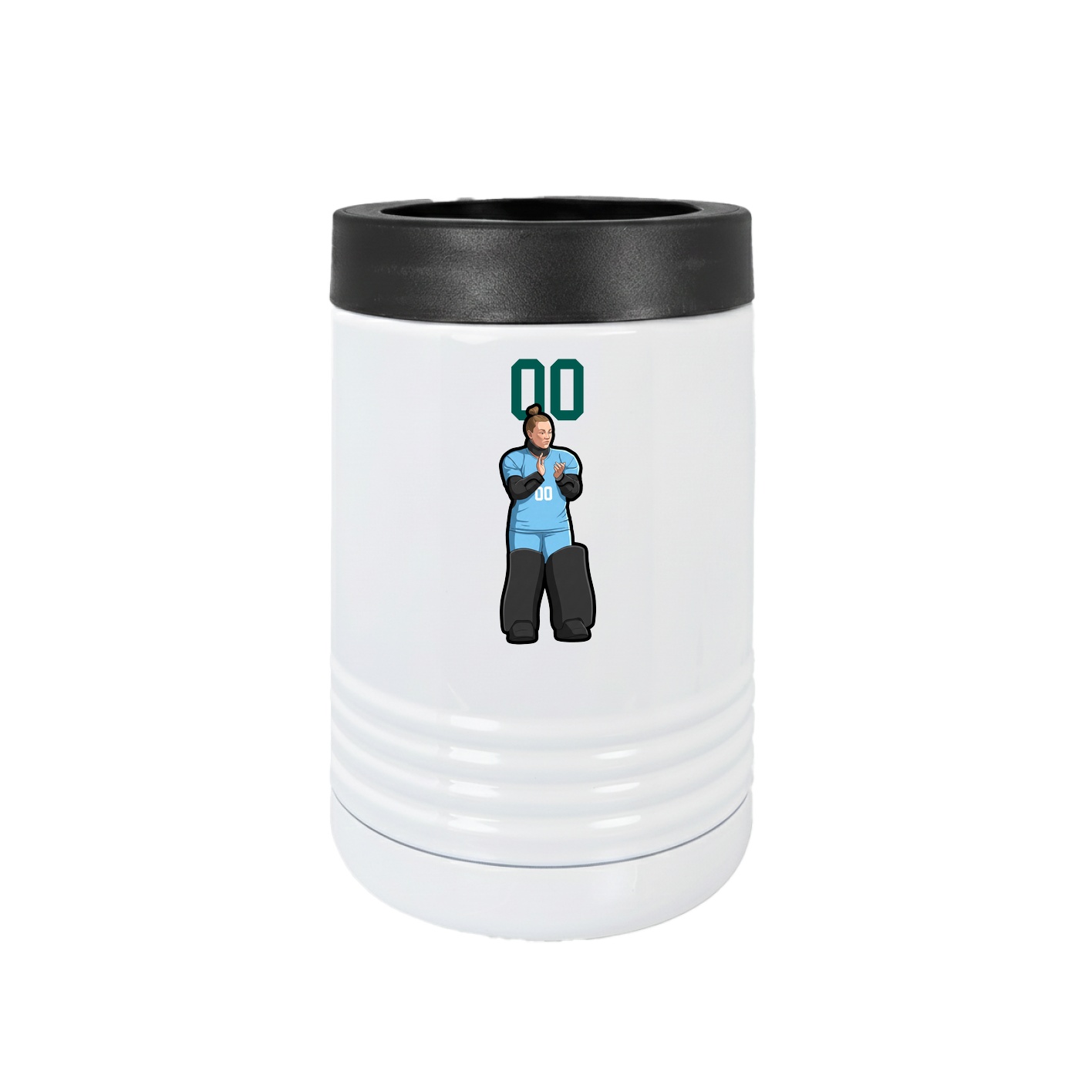Beverage Holder — Number Top in White