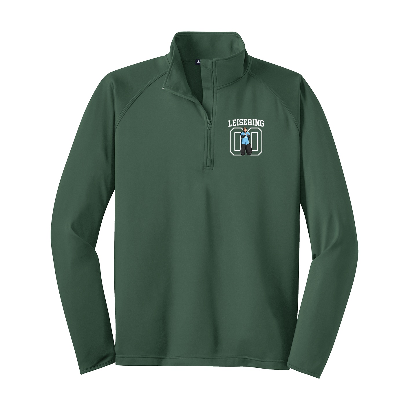 Q-Zip Pullover — Shirsey in Green