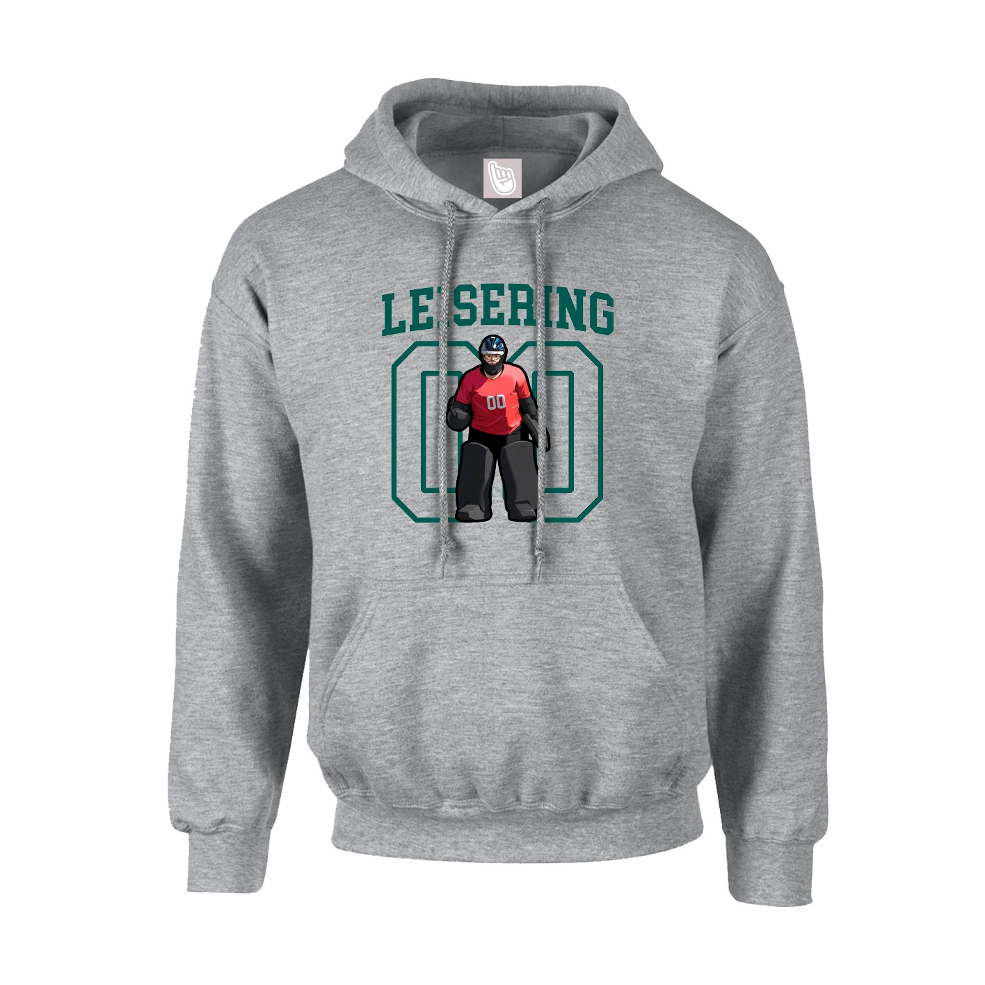 Hoodie — Shirsey in Grey