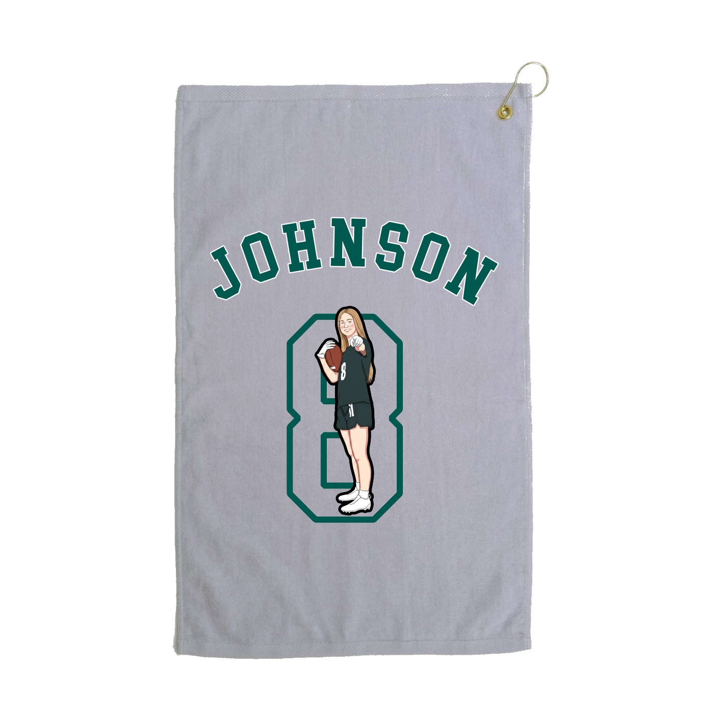 Terry Velour Golf Towel