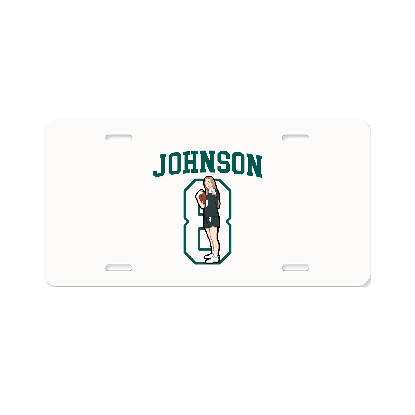 Aluminum License Plate