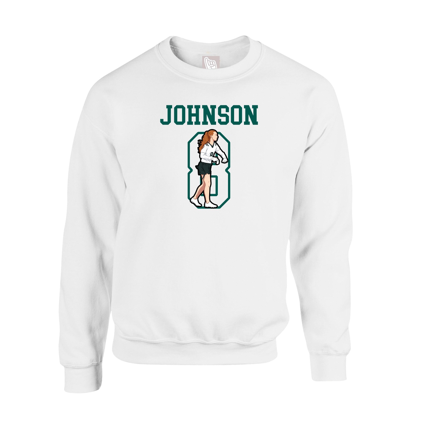 Fleece Crew — Shirsey in White