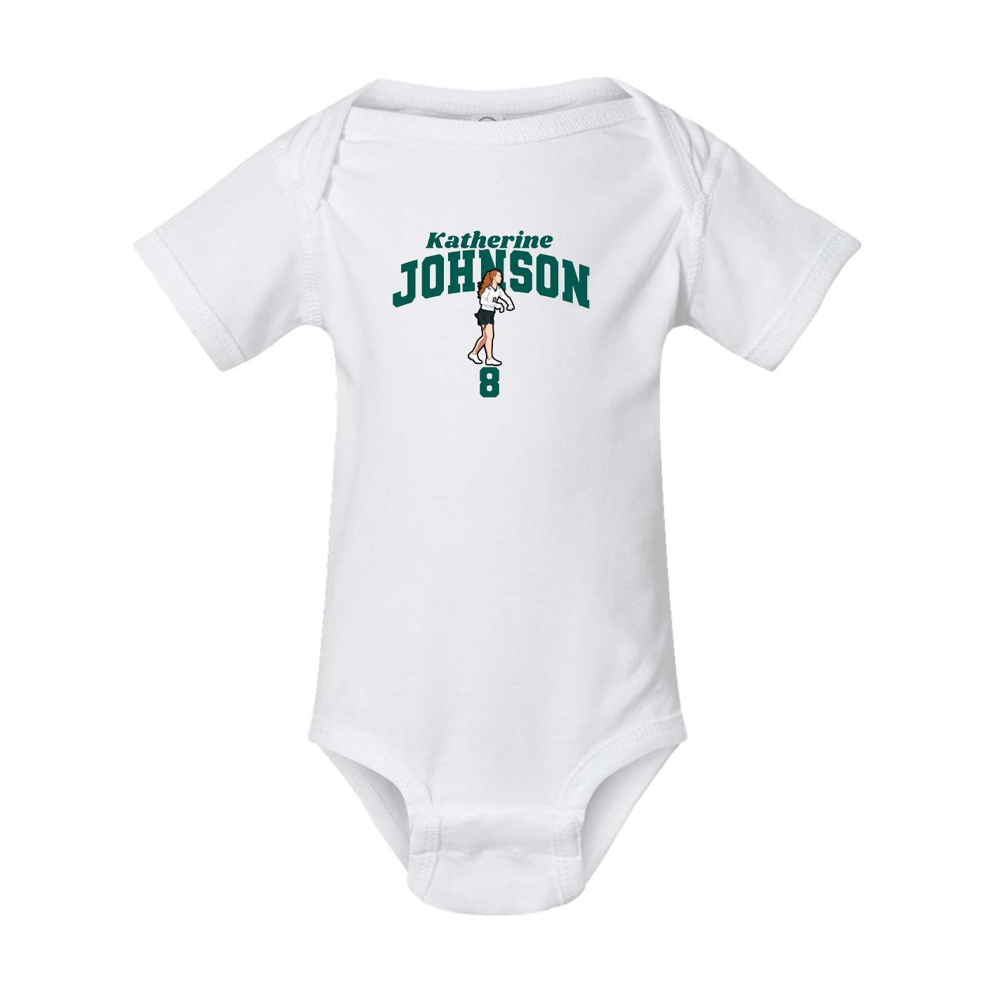 Baby Onesie — Signature Arch in White