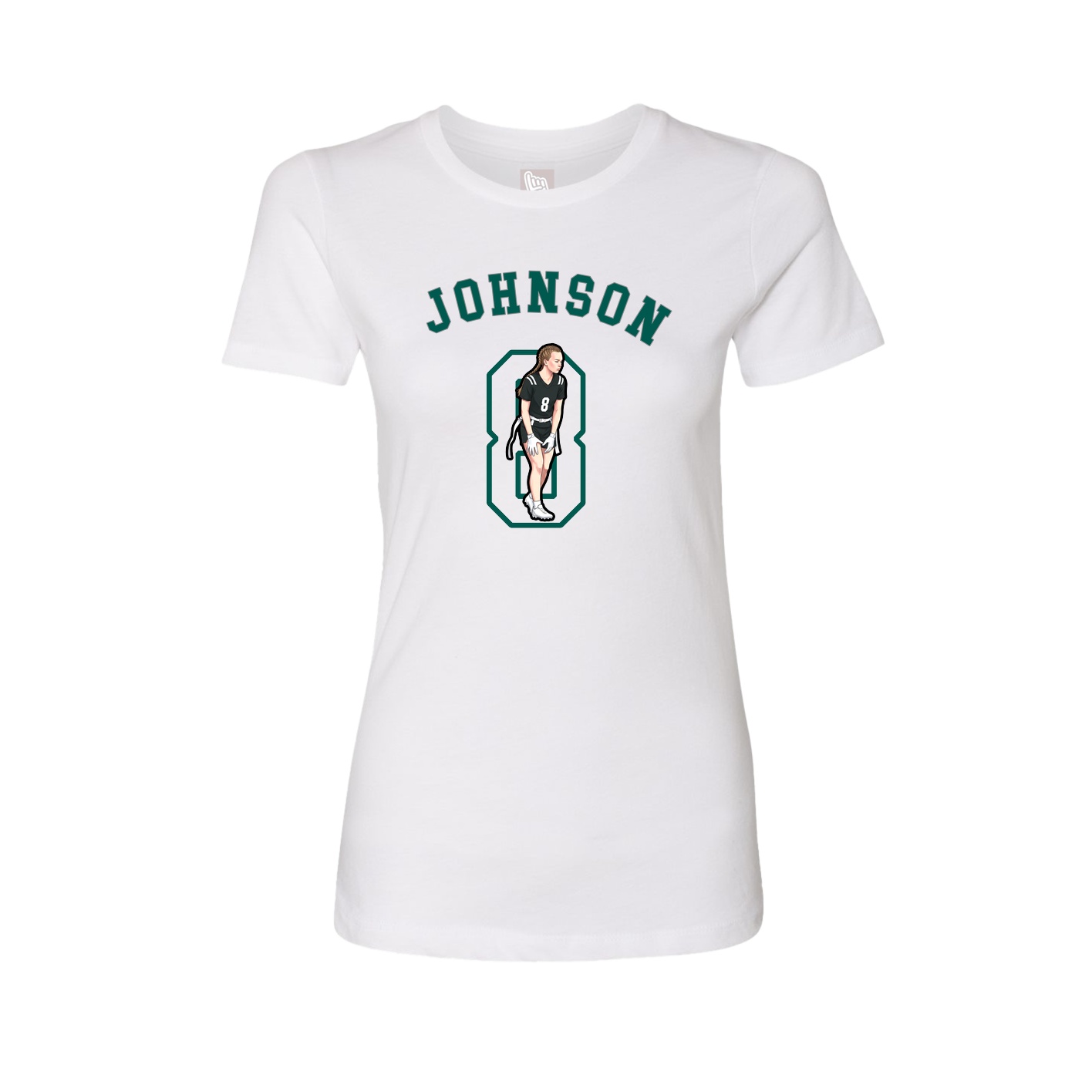 Womens Tee — Shirsey Arch in White
