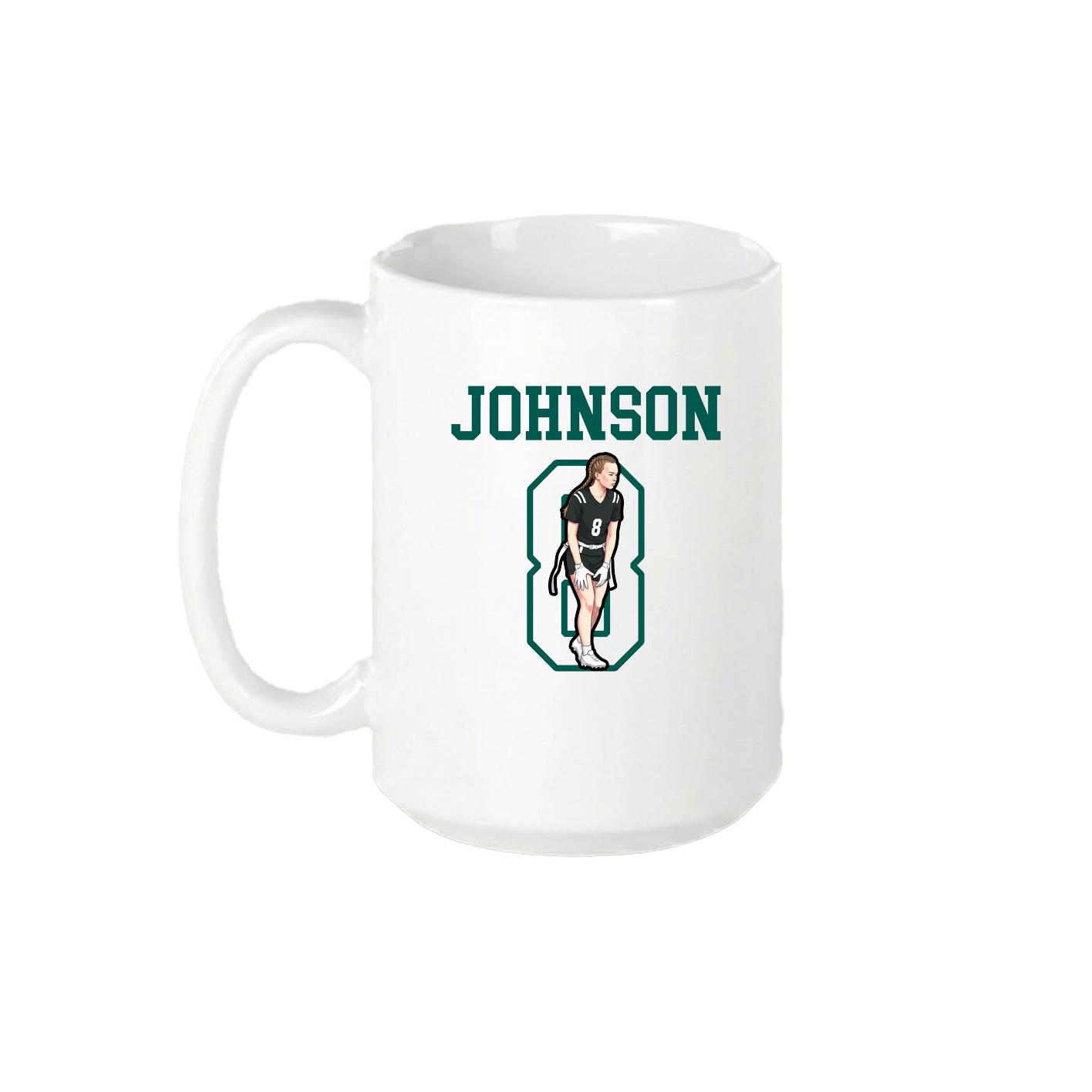 15oz Coffee Mug — Shirsey in White