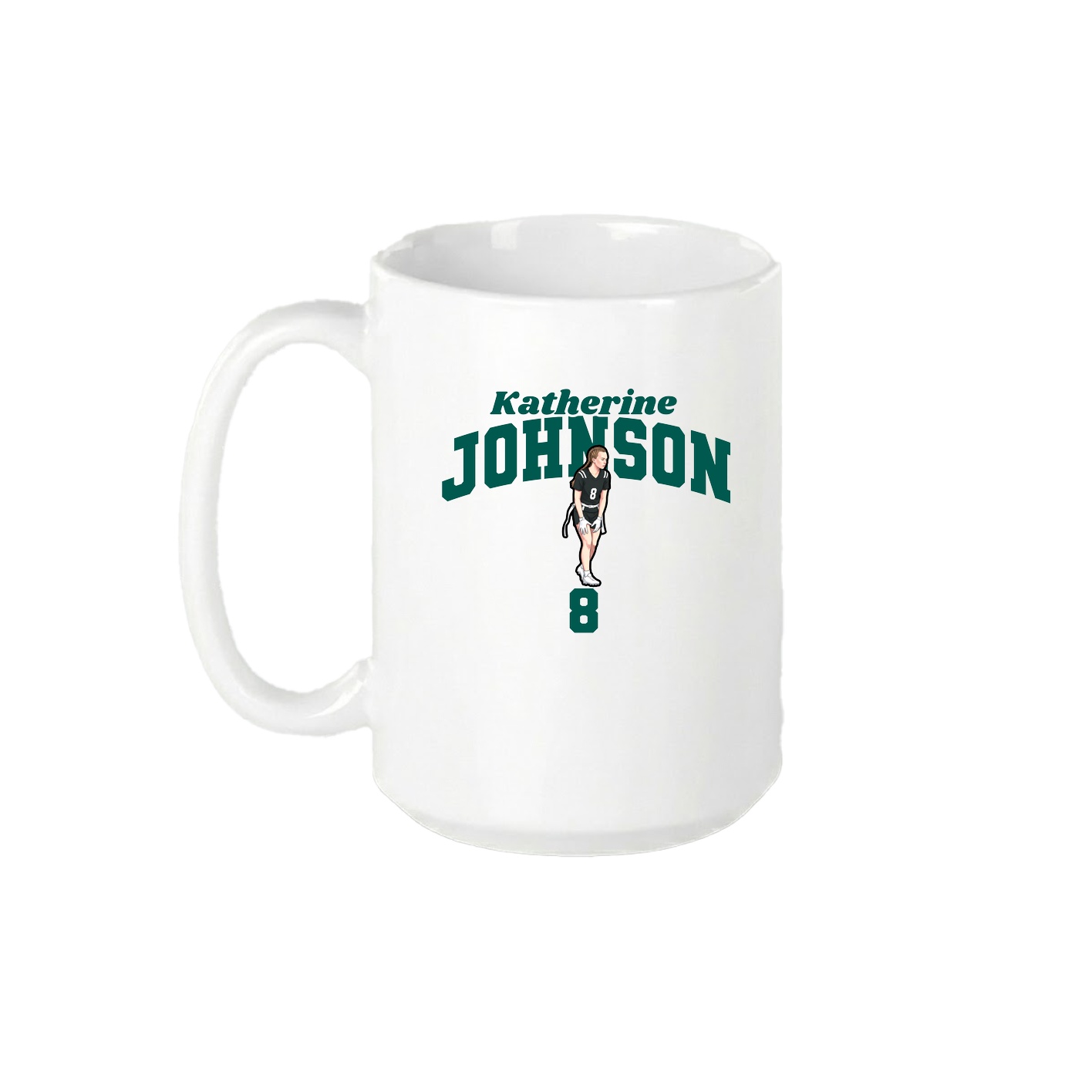 15oz Coffee Mug — Signature Arch in White