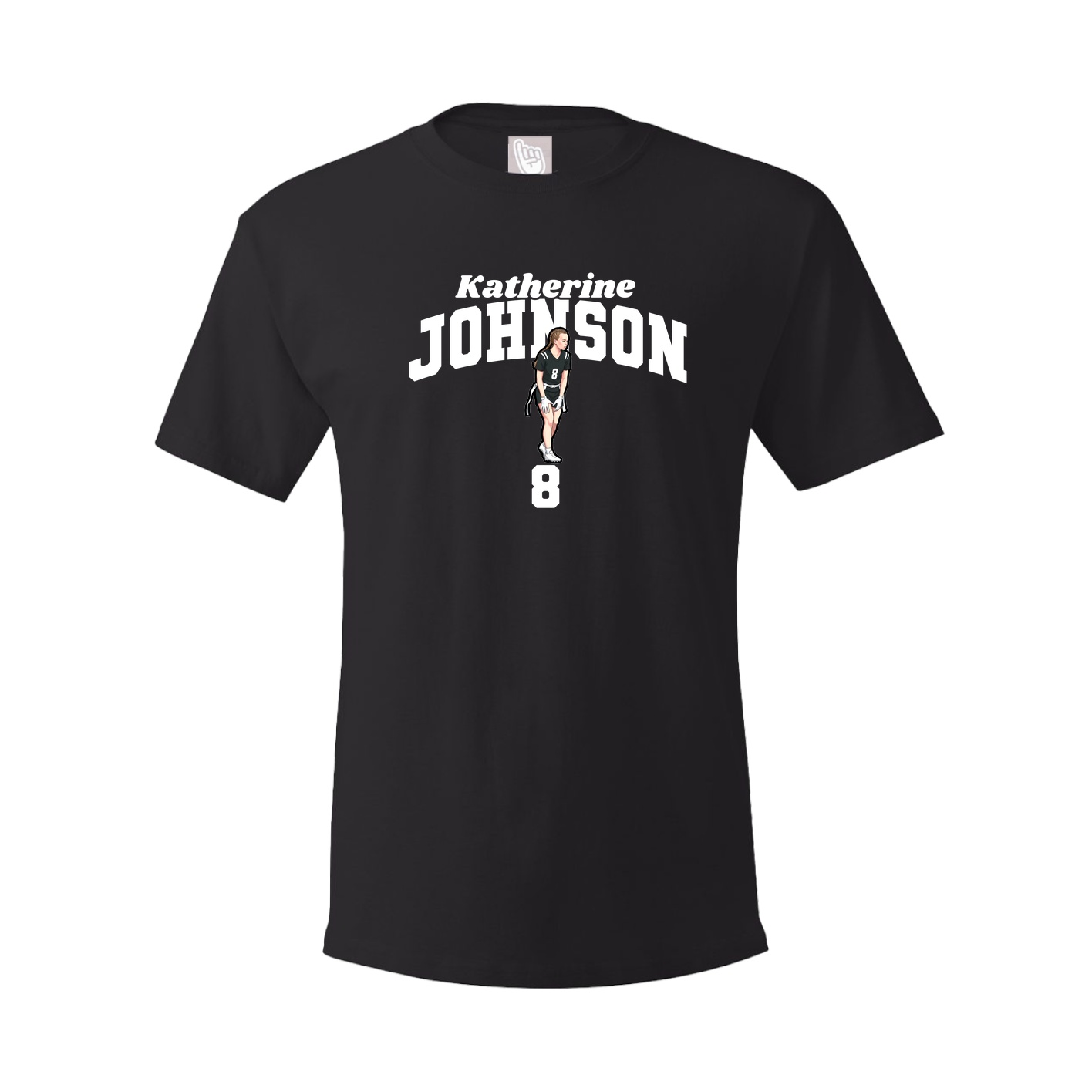 Tee — Signature Arch in Black
