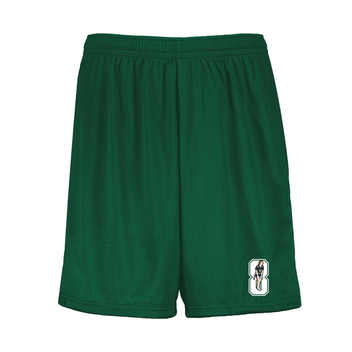 Shorts — Number in Green