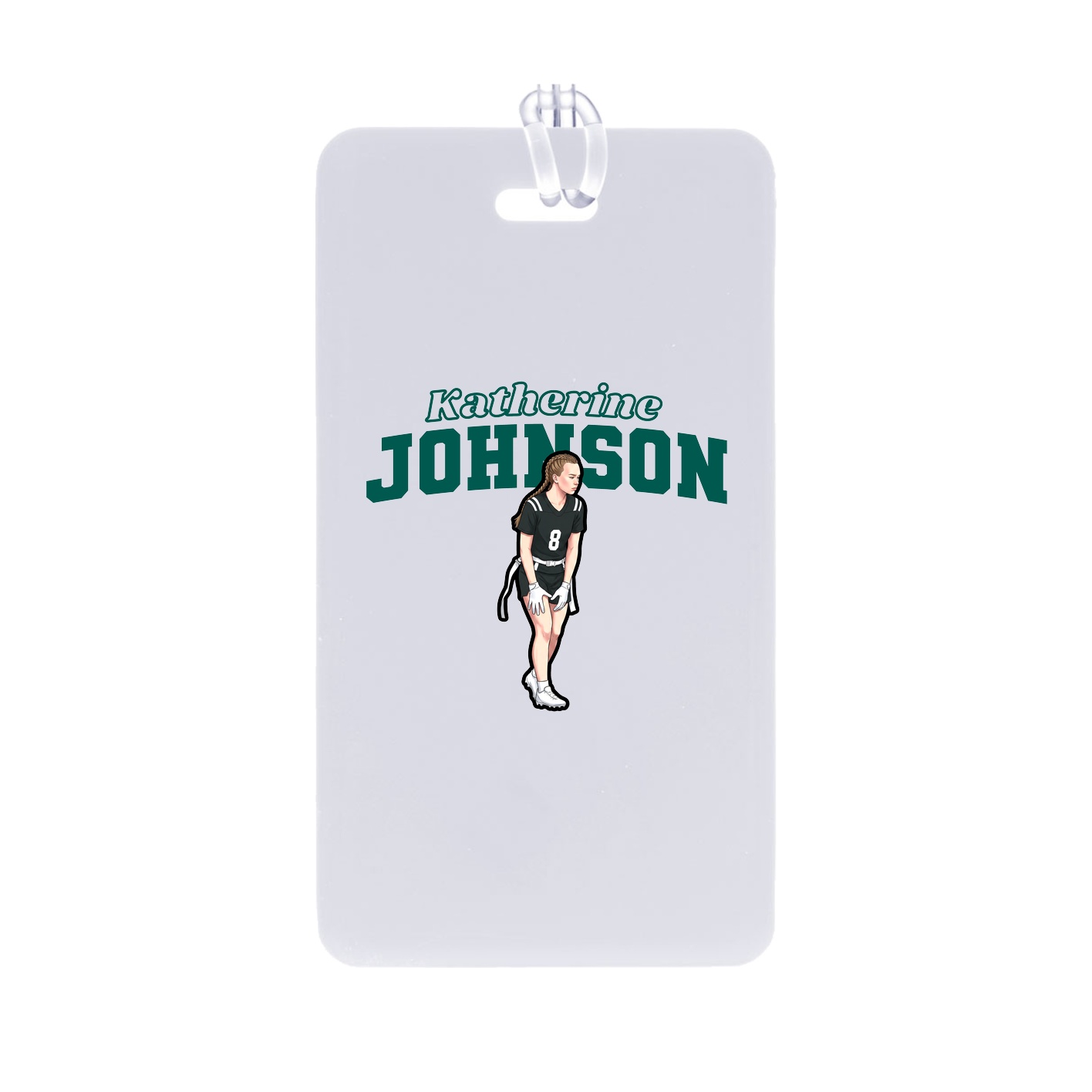 Bag Tag — Name Arch in Classic