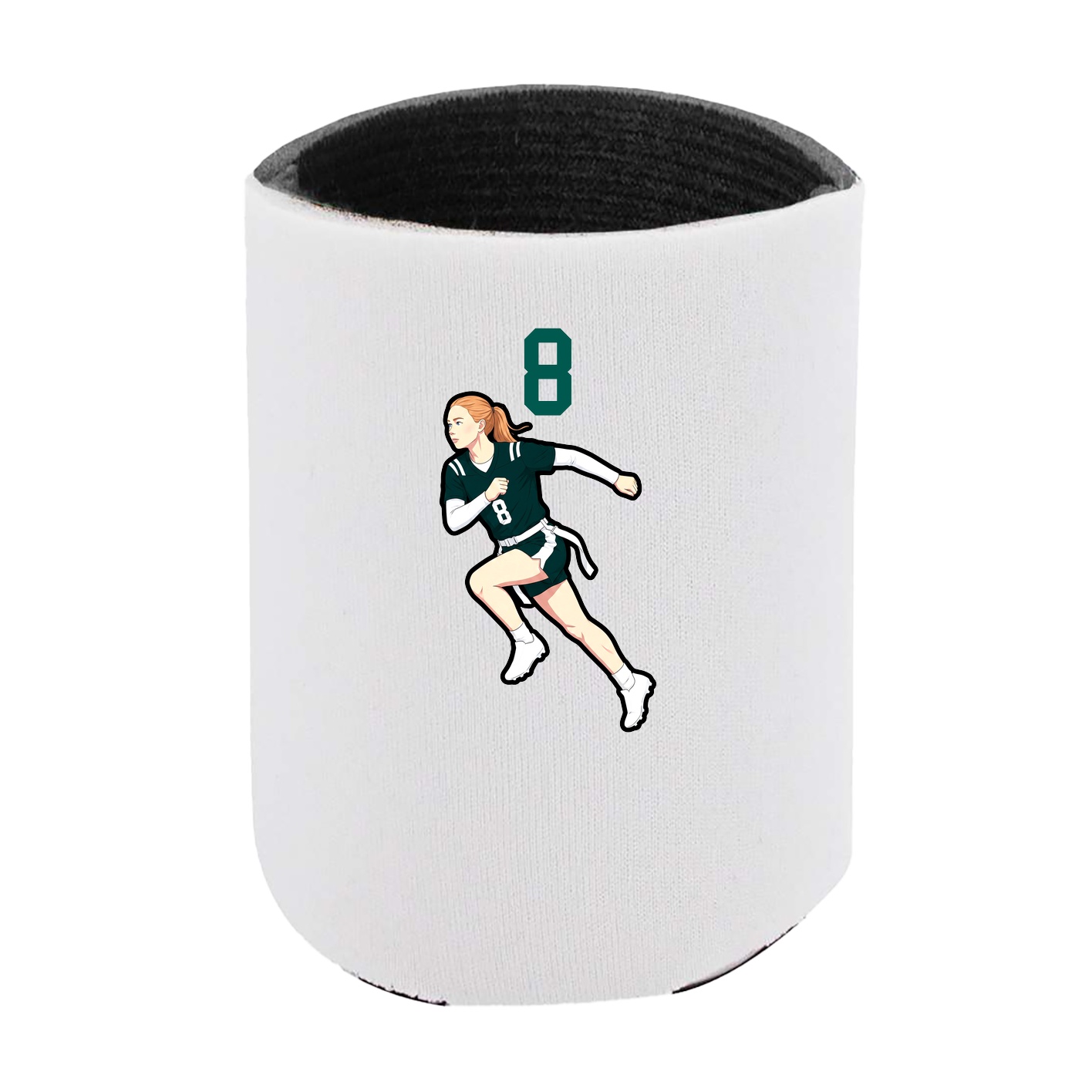 Can Holder — Number Top in White