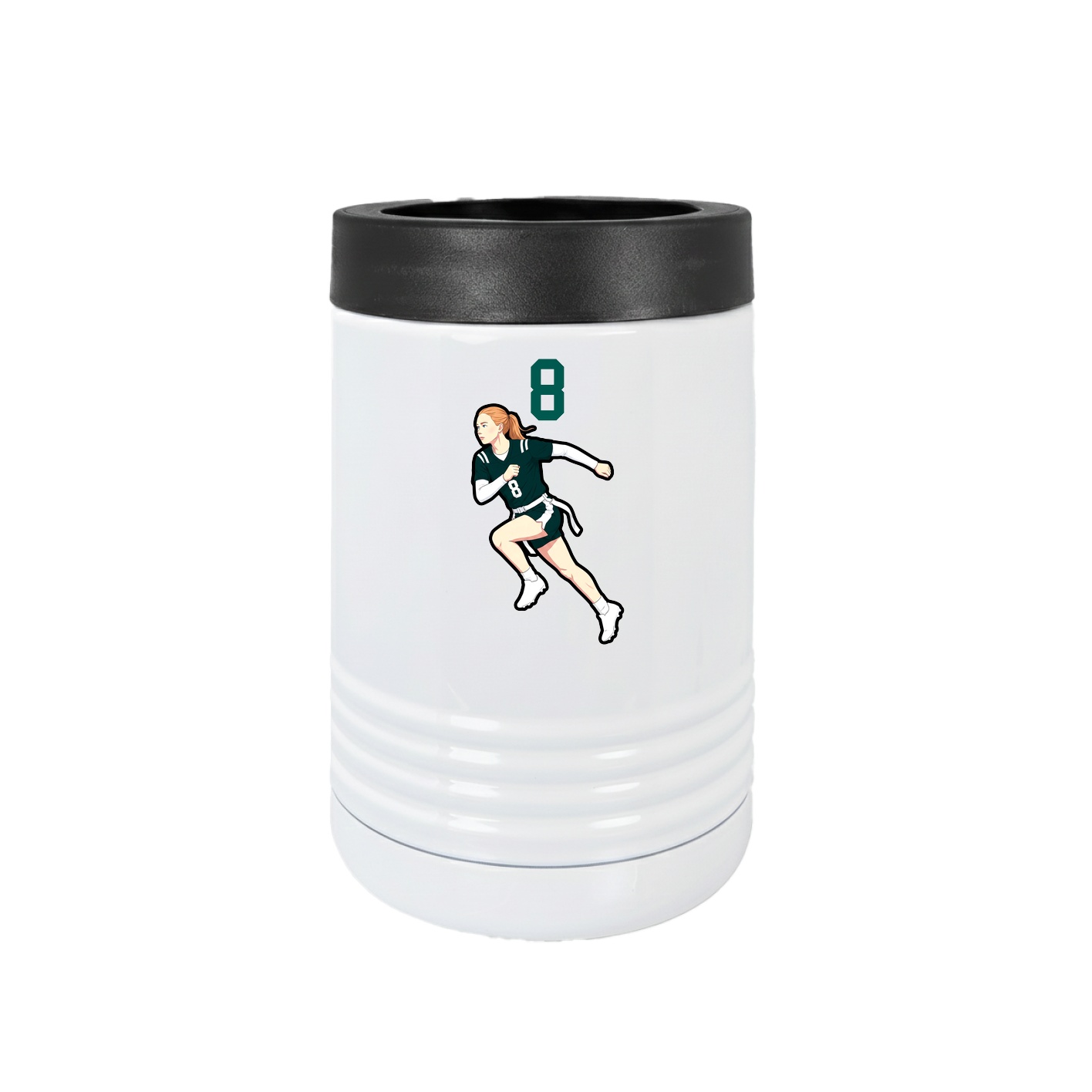 Beverage Holder — Number Top in White