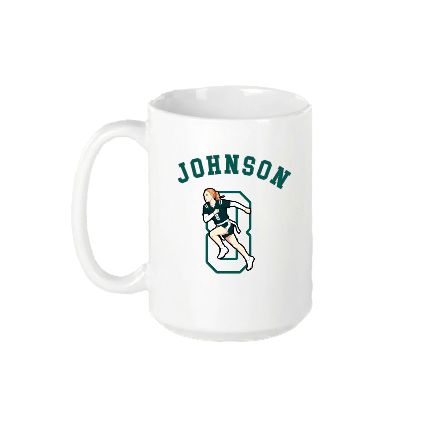 15oz Coffee Mug — Shirsey Arch in White