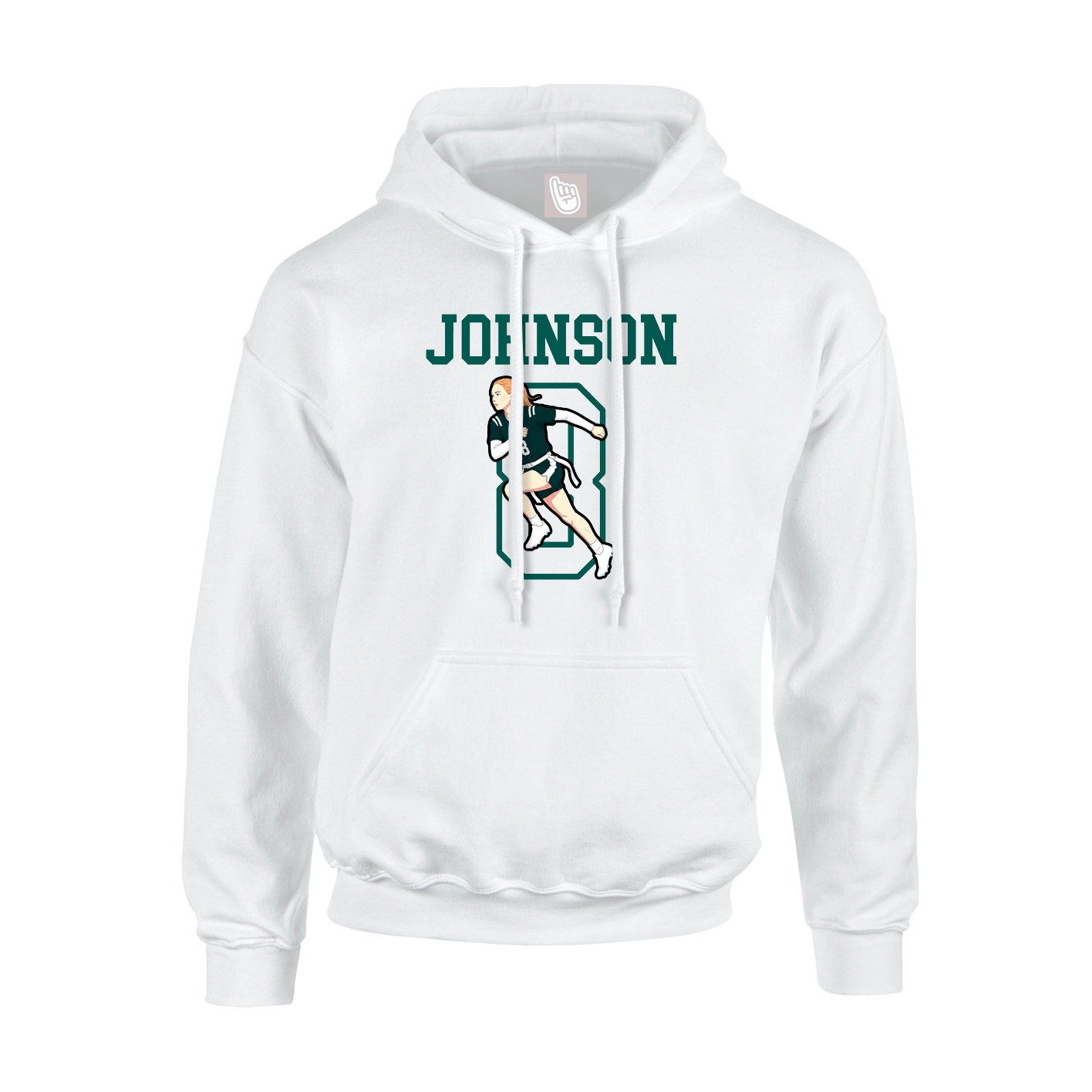 Youth Hoodie — Shirsey in White