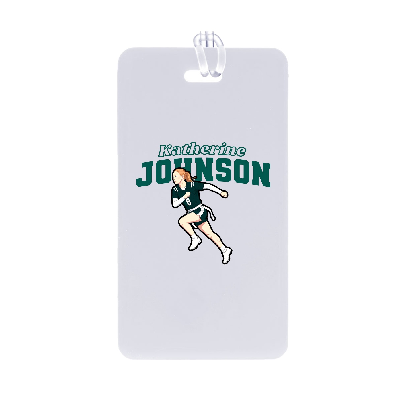 Bag Tag — Name Arch in Classic