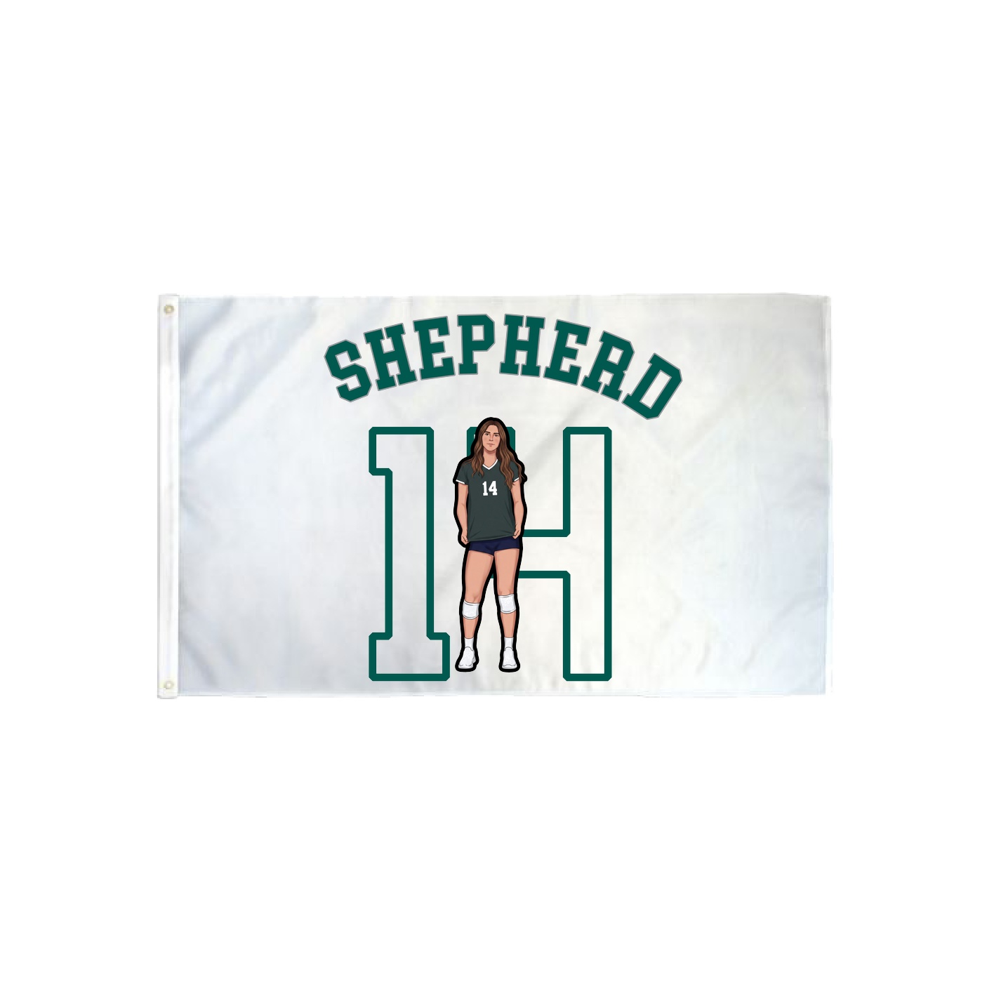 3x5 Flag — Shirsey Arch in Classic