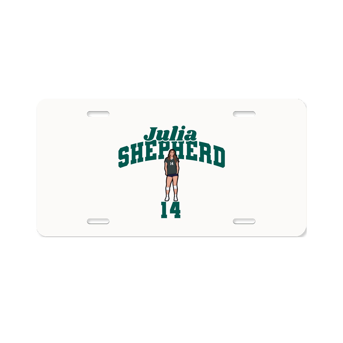 License Plate — Signature Arch in Classic