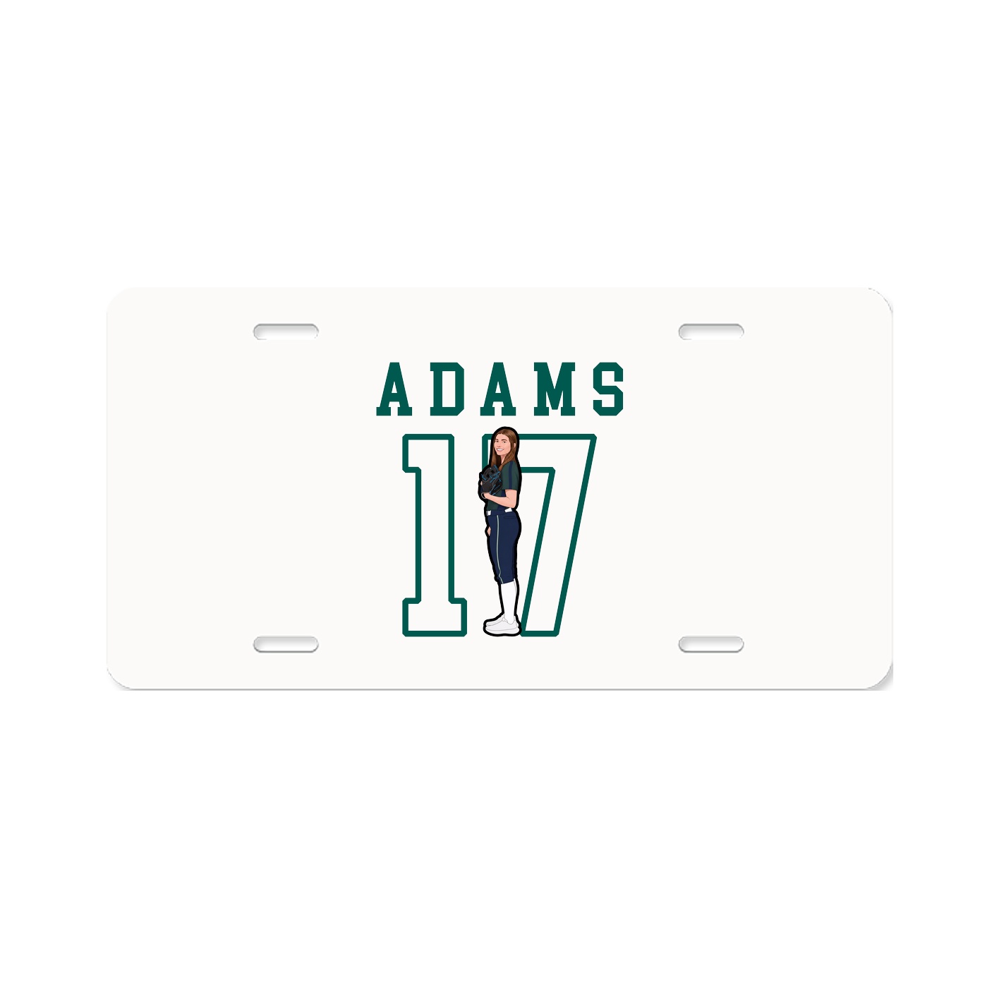 License Plate — Shirsey in Classic