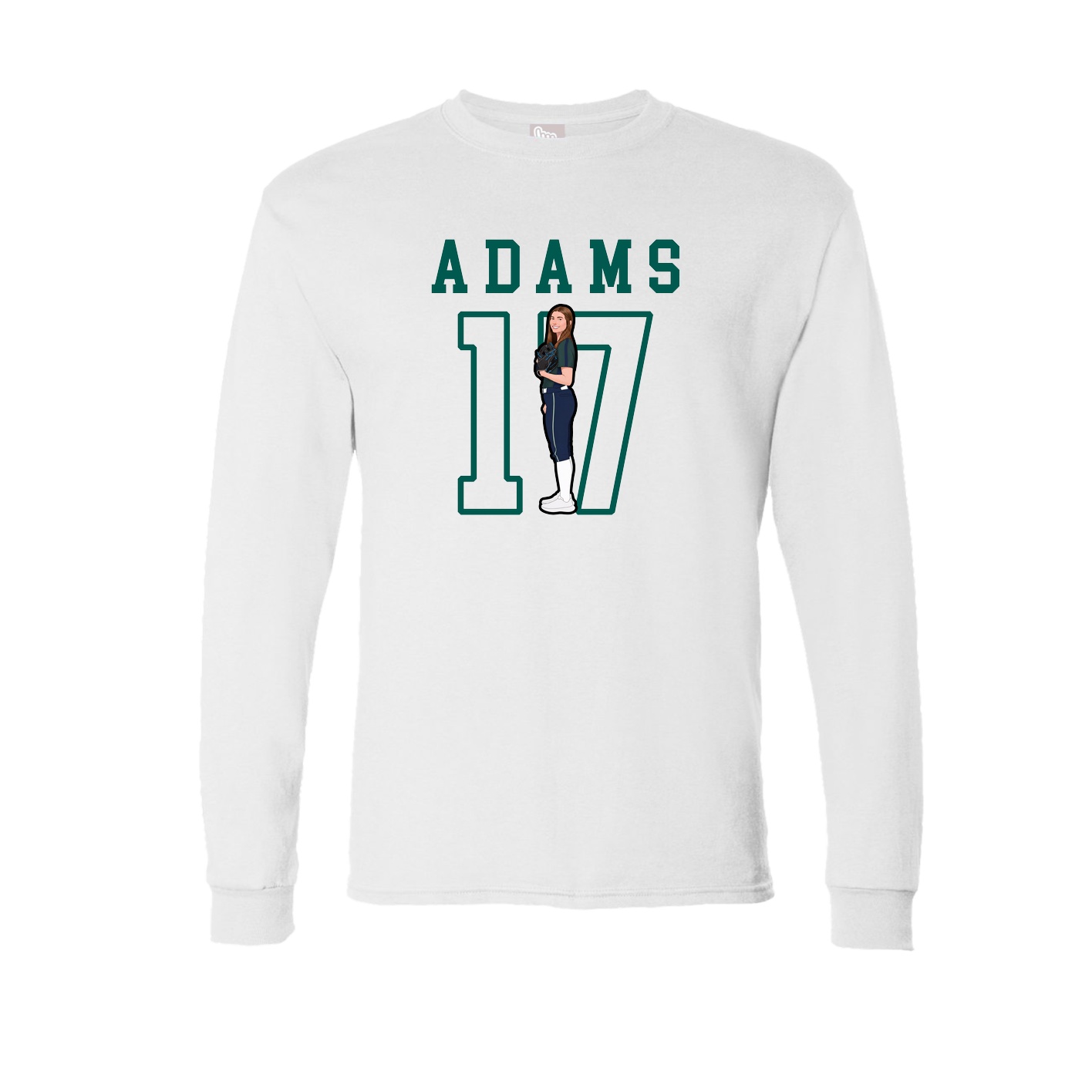 Long Sleeve Tee — Shirsey in White