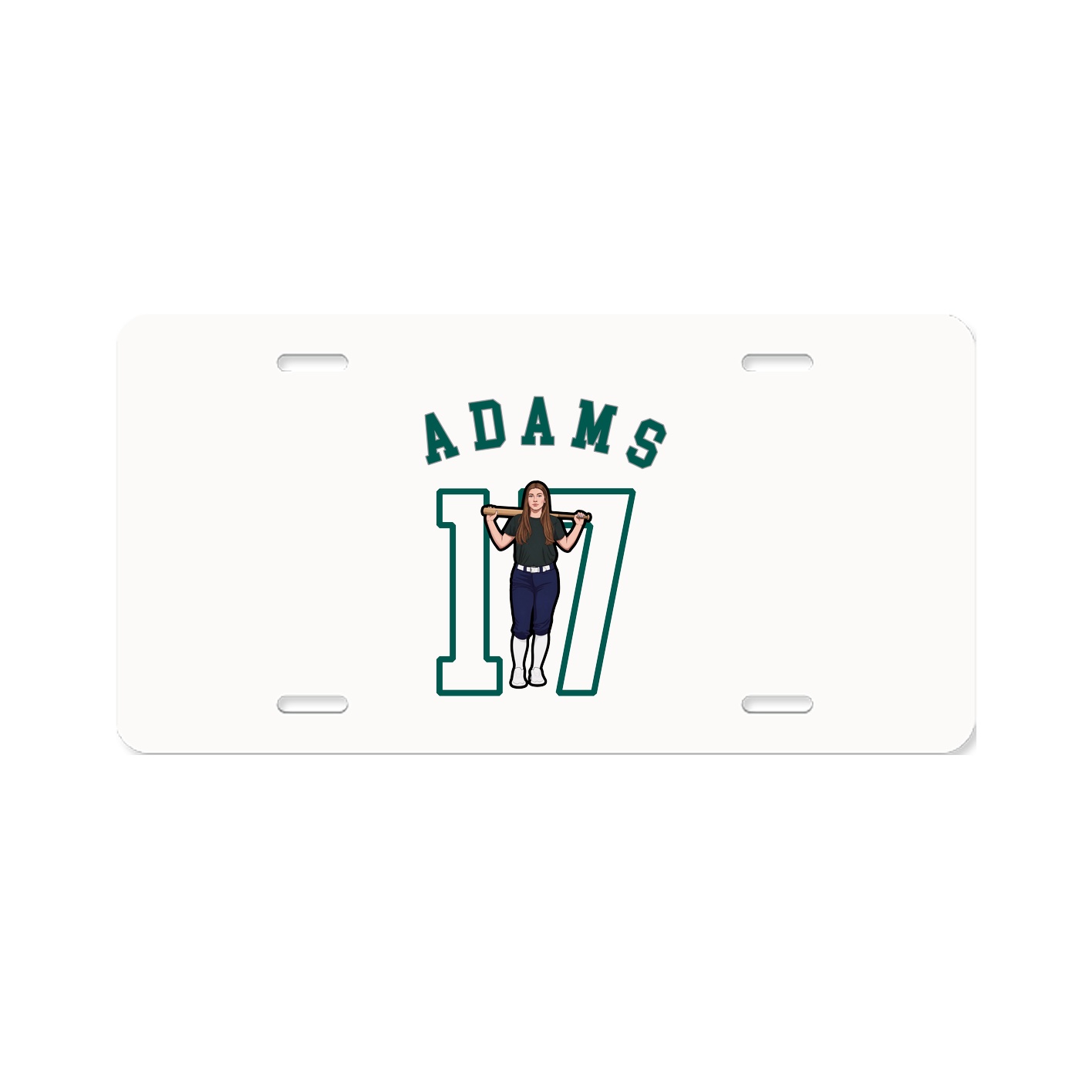 License Plate — Shirsey Arch in Classic
