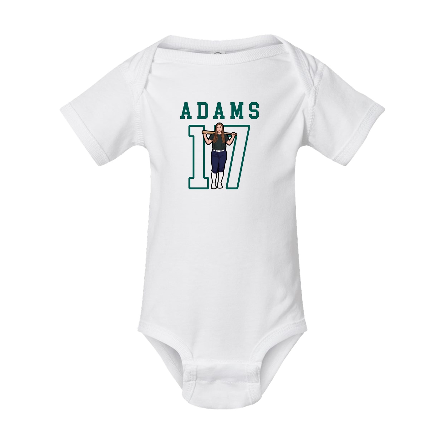 Baby Onesie — Shirsey in White