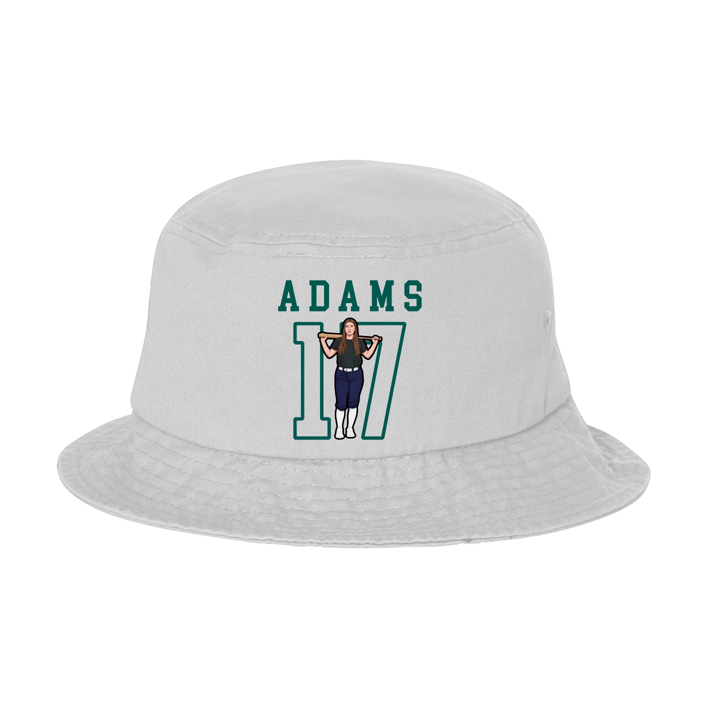 Bucket Cap — Shirsey in White
